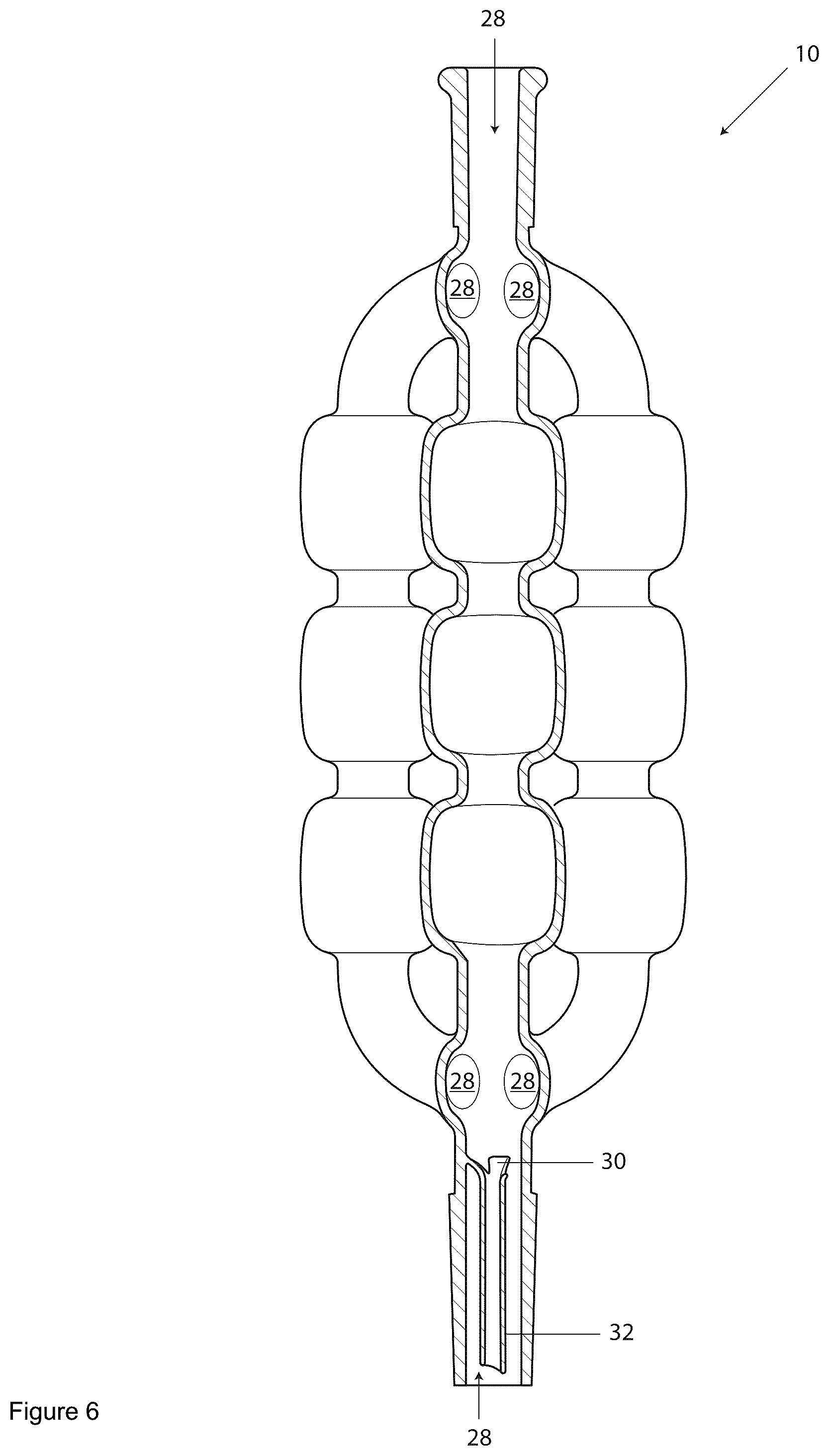 Patent US12496535 Figure 6 – Laboratory glassware