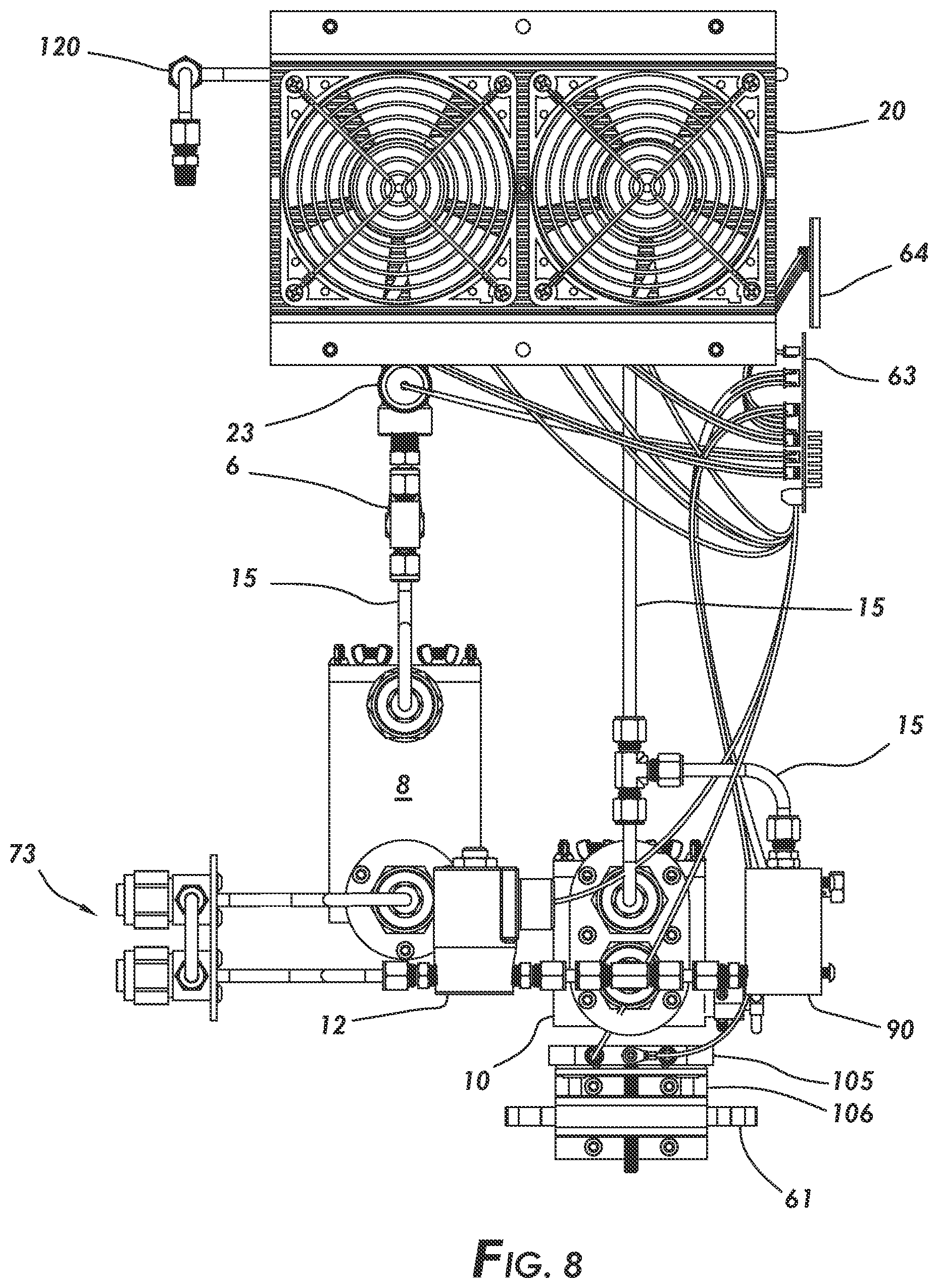 Patent US12496536 Figure 8 – Essential oil extractor