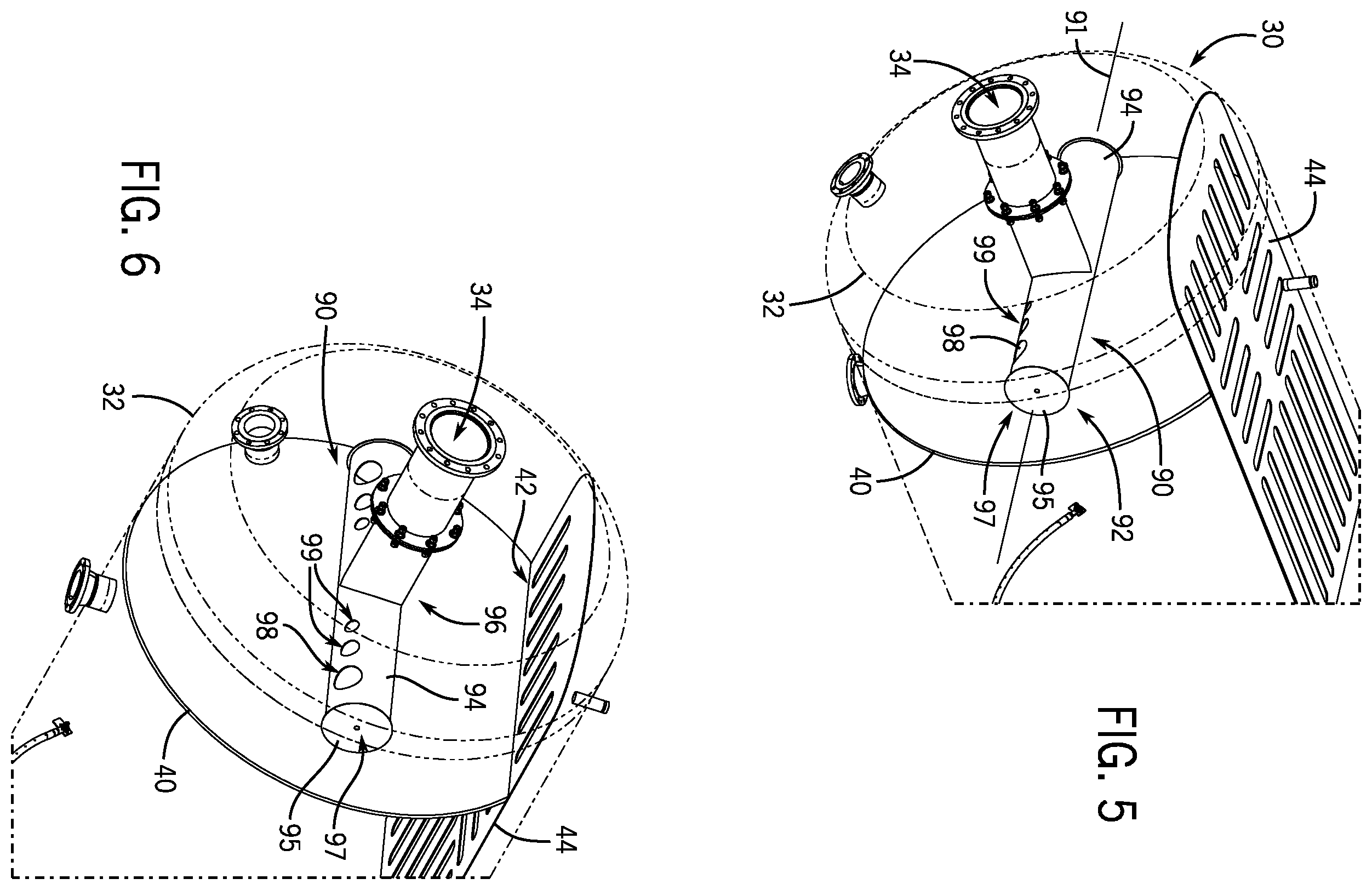 Patent US12496537 Figure 4 – Method for separating components of a flow of multi-phase fluid