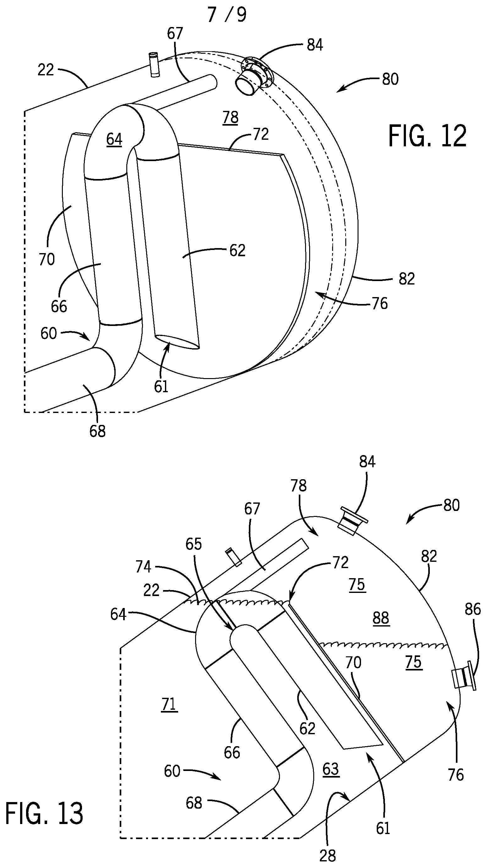 Patent US12496537 Figure 7 – Method for separating components of a flow of multi-phase fluid
