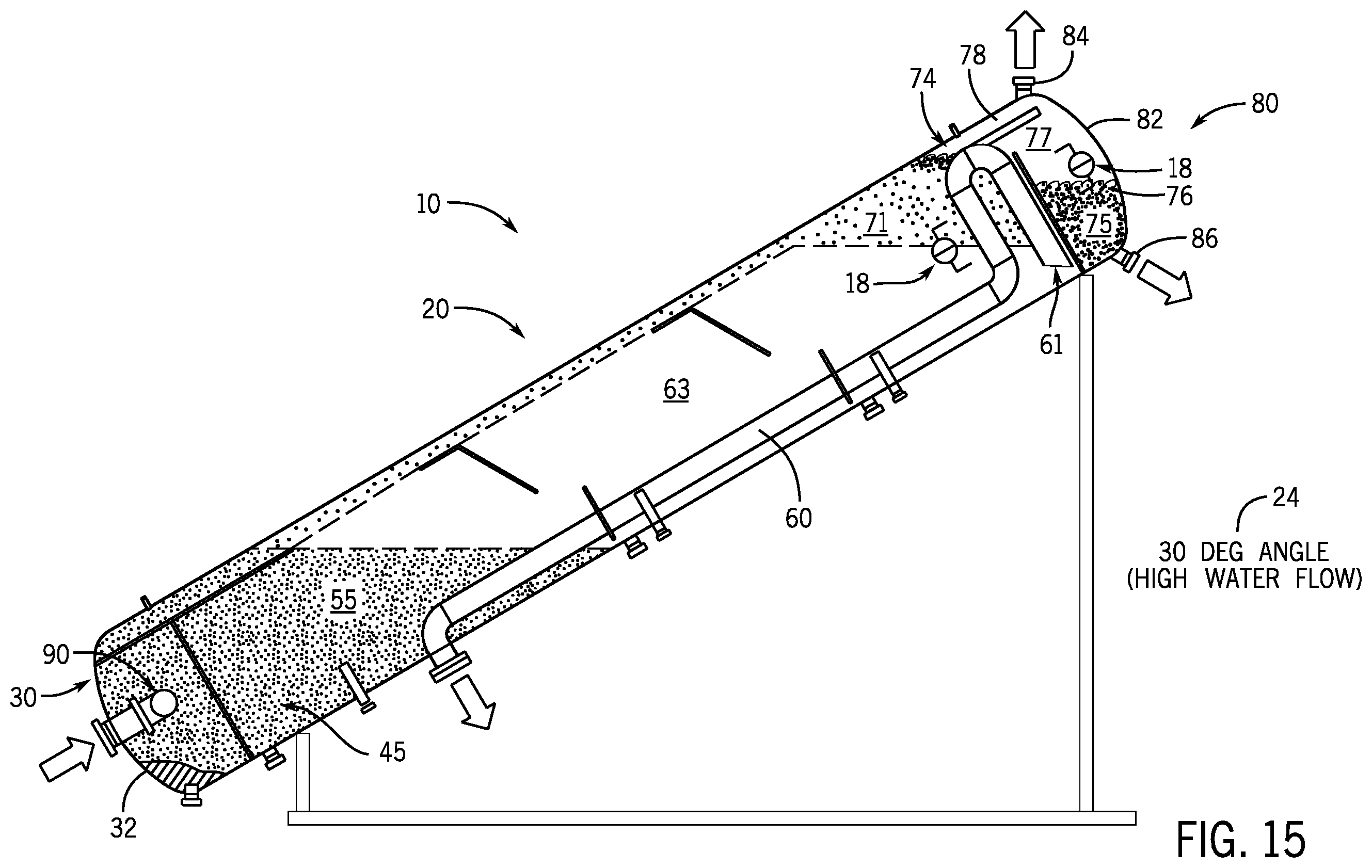 Patent US12496537 Figure 9 – Method for separating components of a flow of multi-phase fluid