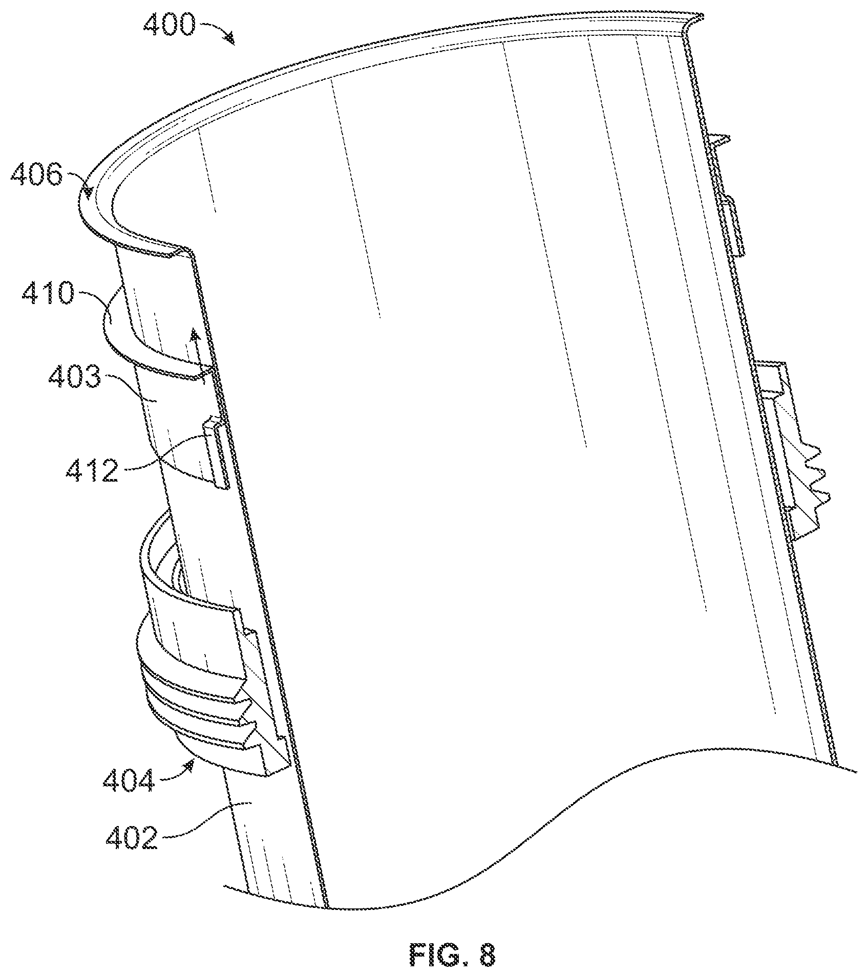 Patent US12496541 Figure 5 – Easy lock spin-on filter