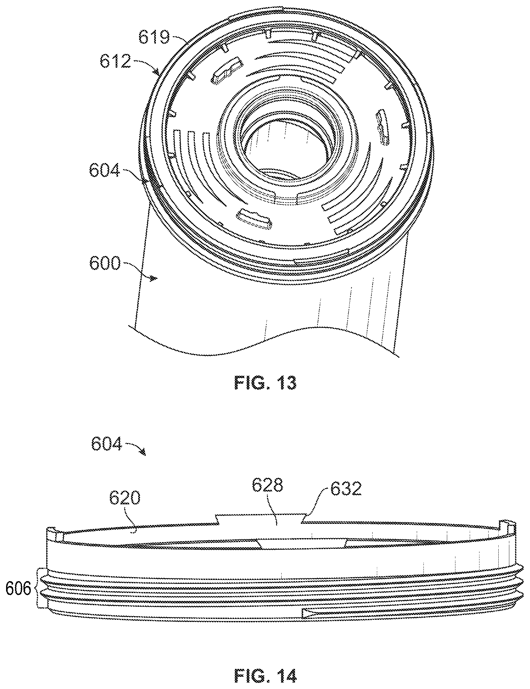 Patent US12496541 Figure 8 – Easy lock spin-on filter