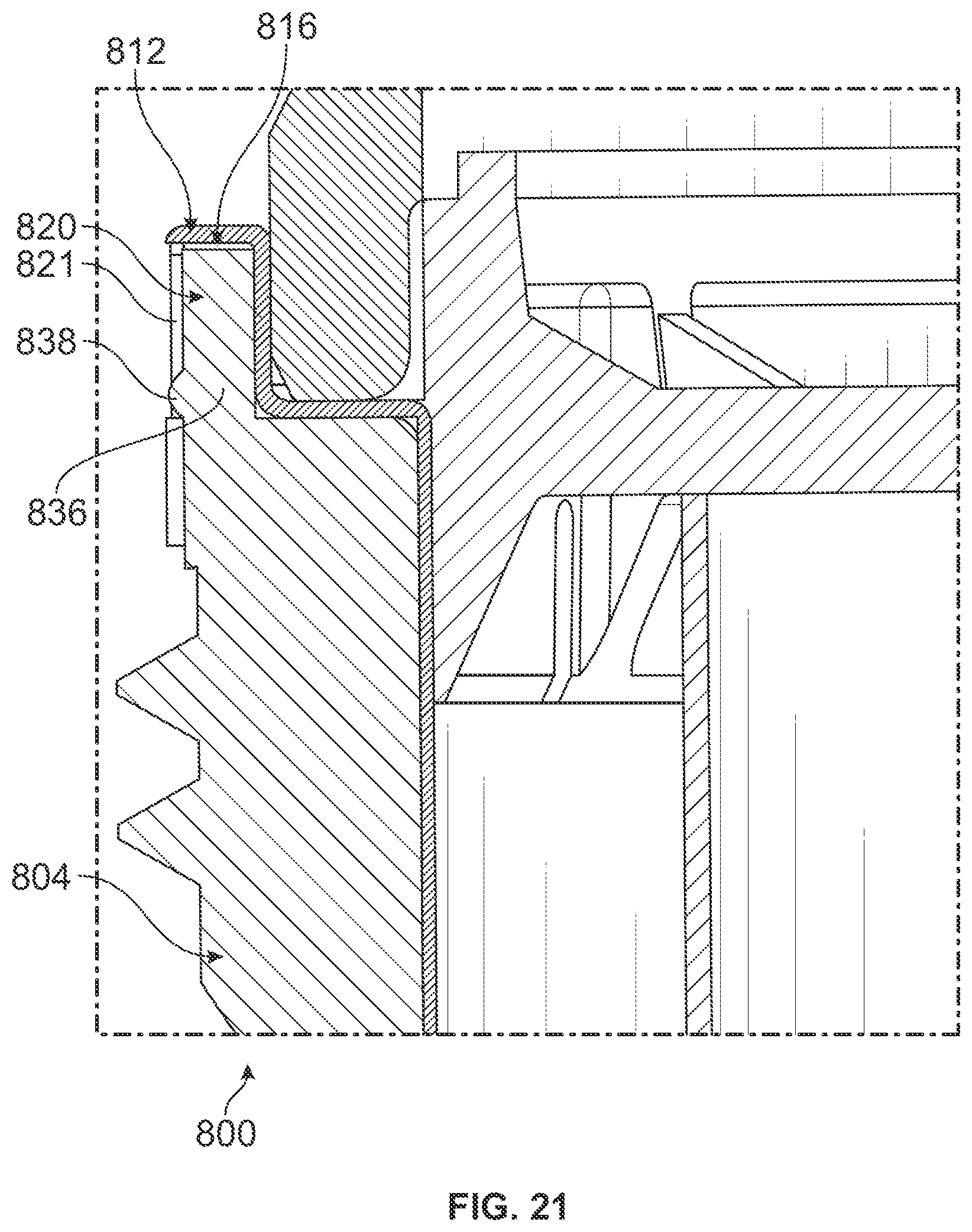 Patent US12496541 Figure 12 – Easy lock spin-on filter