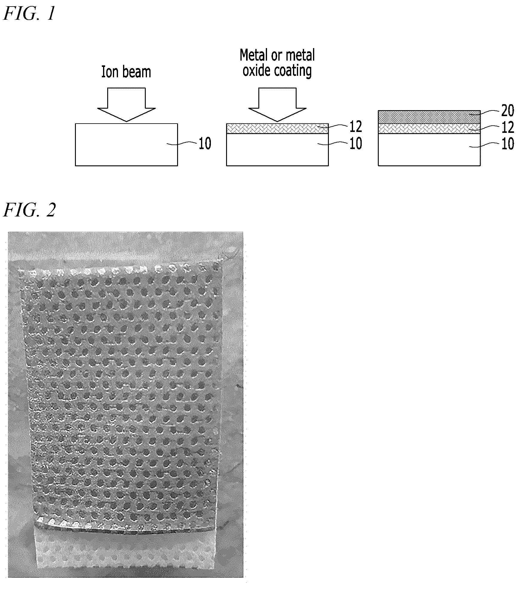 Patent US12496542 Figure 1 – Antibacterial or antiviral filter having improved coating durability and UV durability
