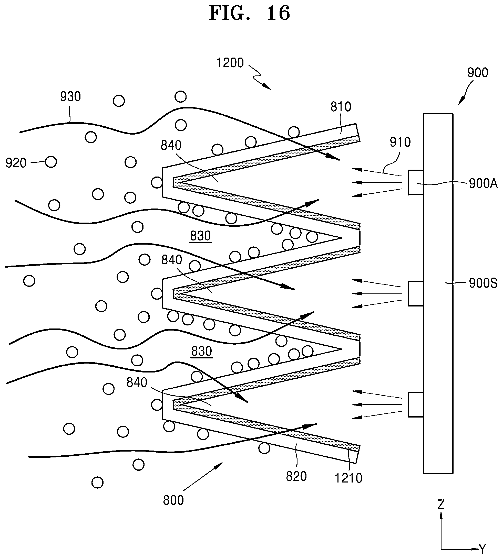 Patent US12496543 Figure 13 – Filtering system including recyclable ceramic catalyst filter and method of managing filtering system