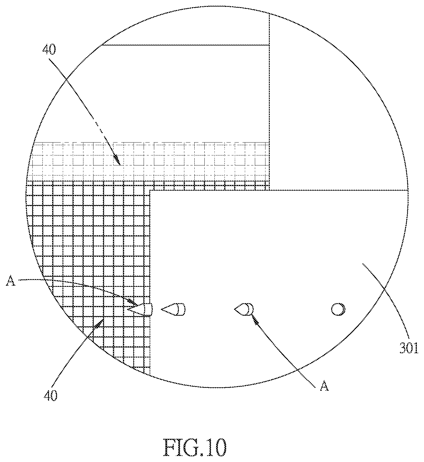Patent US12496545 Figure 10 – Exhaust gas emission circulation filtering apparatus for air pollution prevention