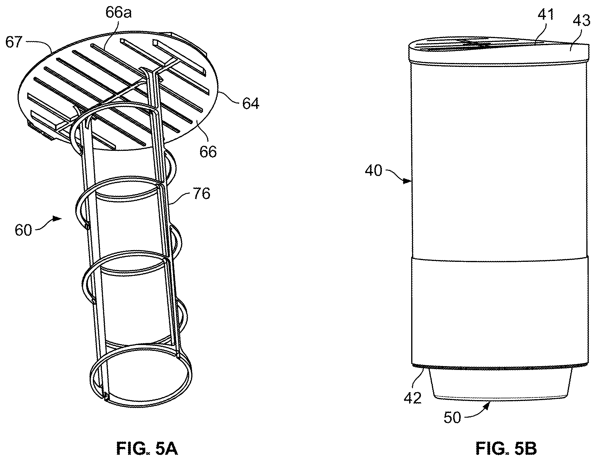 Patent US12496546 Figure 12 – Filter element with closed endcap forming a seal positioned at different axial distances