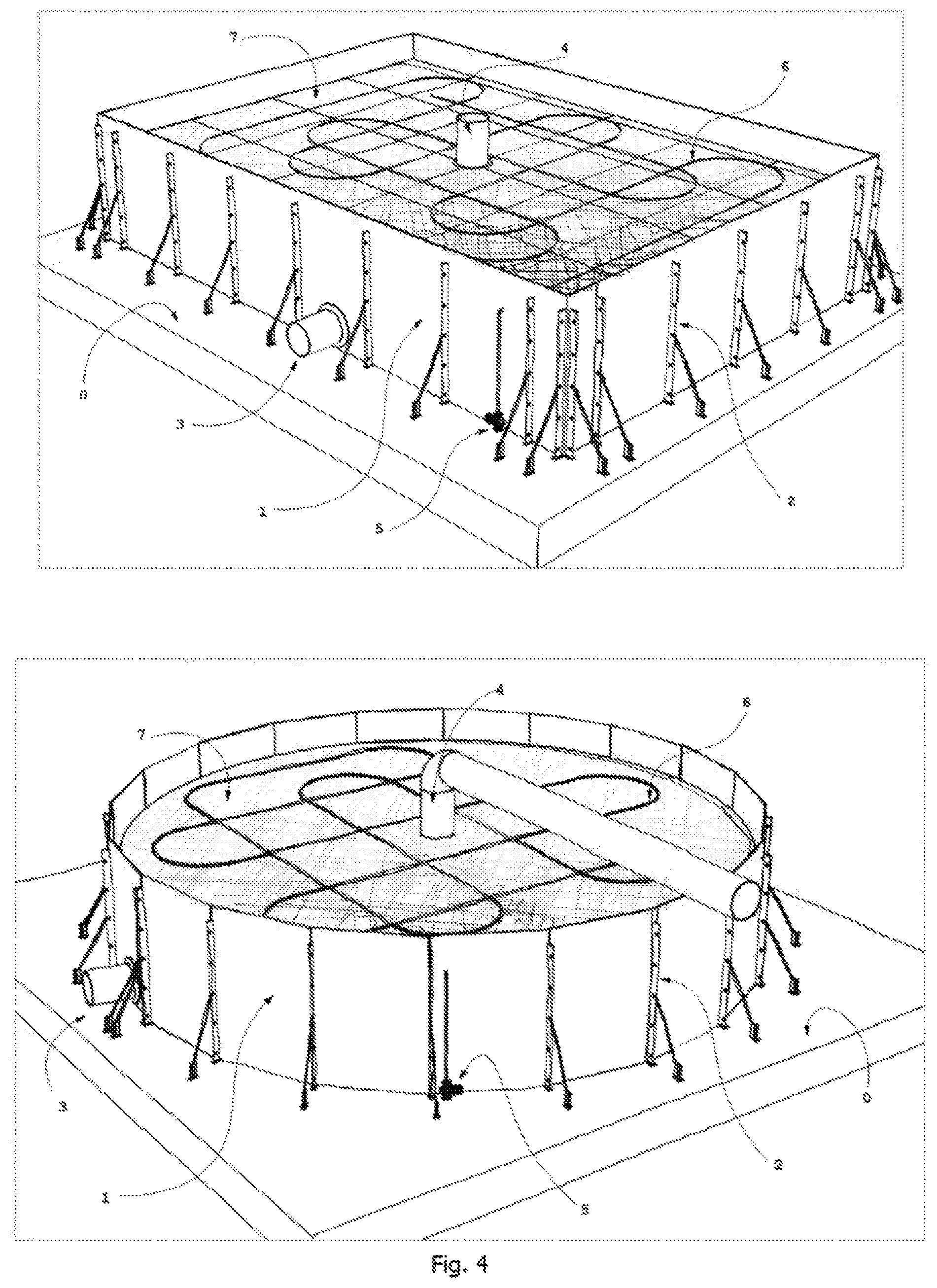 Patent US12496552 Figure 2 – Biofiltration apparatus and method for the treatment of gases/vapors and/or combustion flue gases