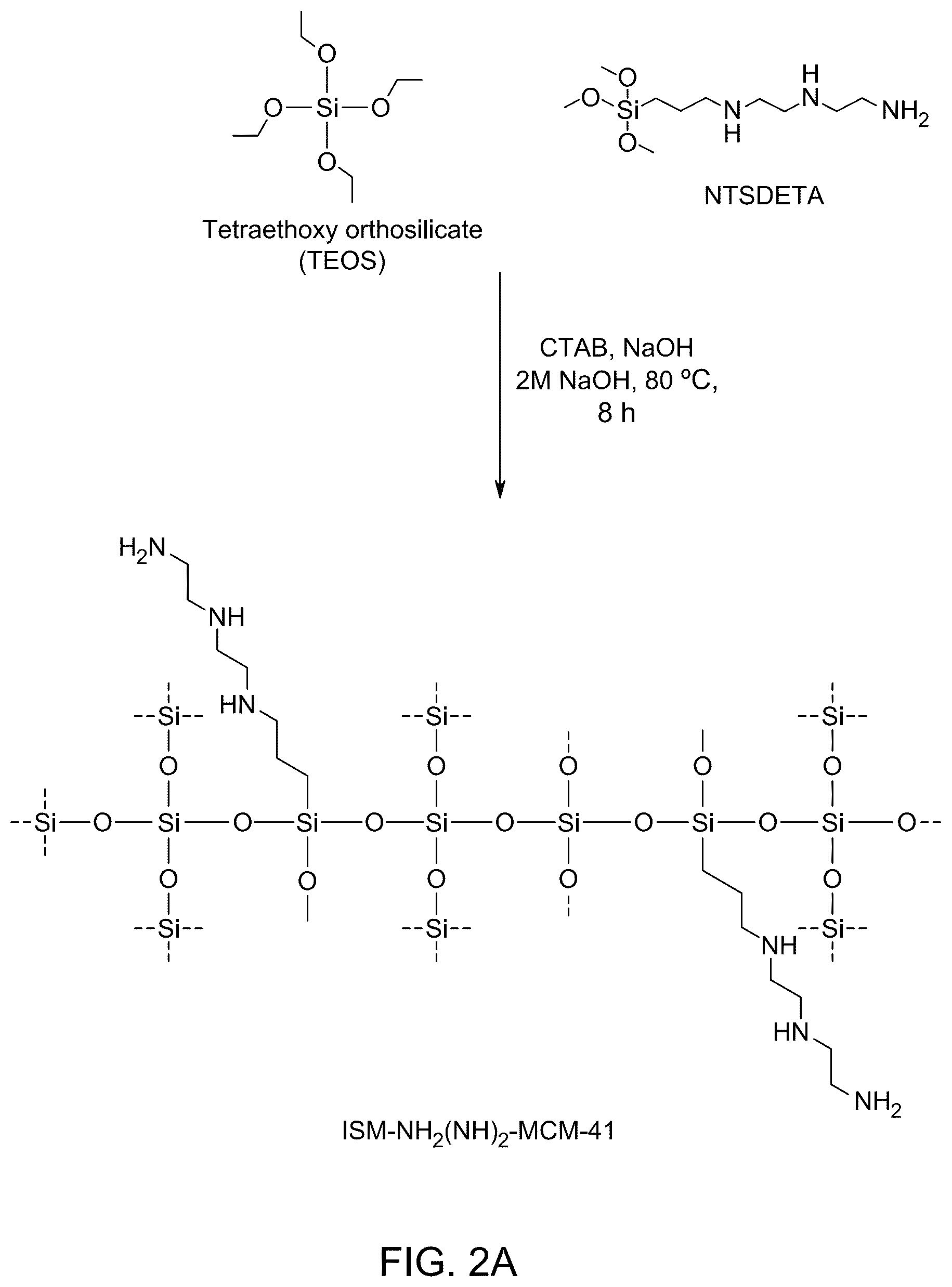 Patent US12496554 Figure 2 – Triamine-functionalized MCM-41-based filtration membrane