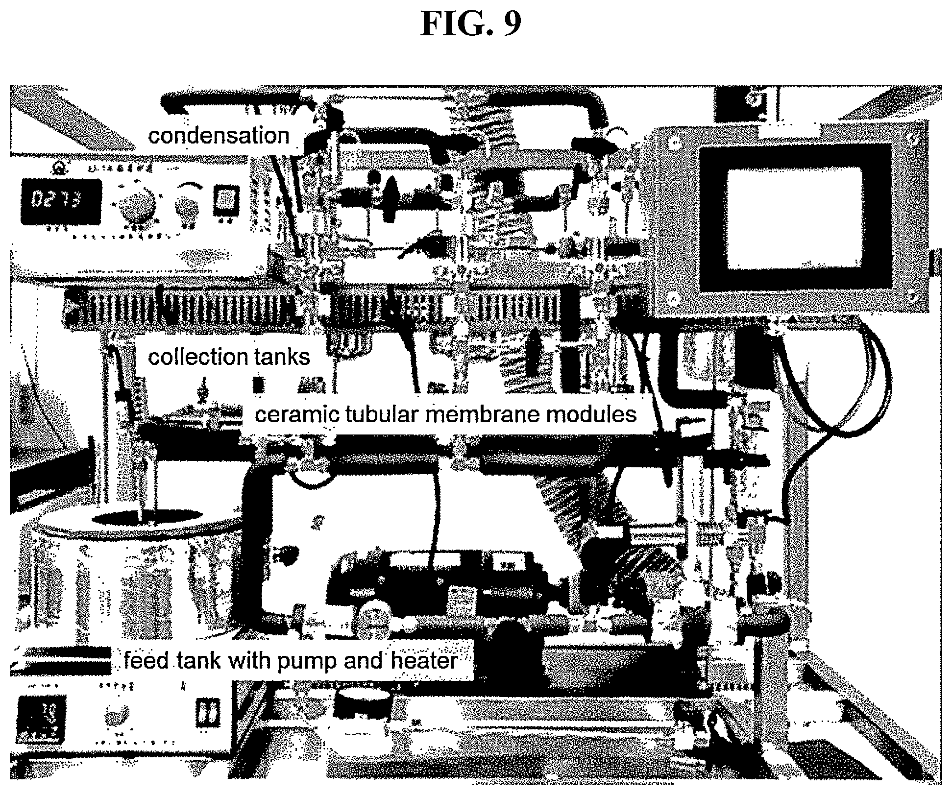 Patent US12496557 Figure 6 – Ceramic membrane technology for molecule-range separation