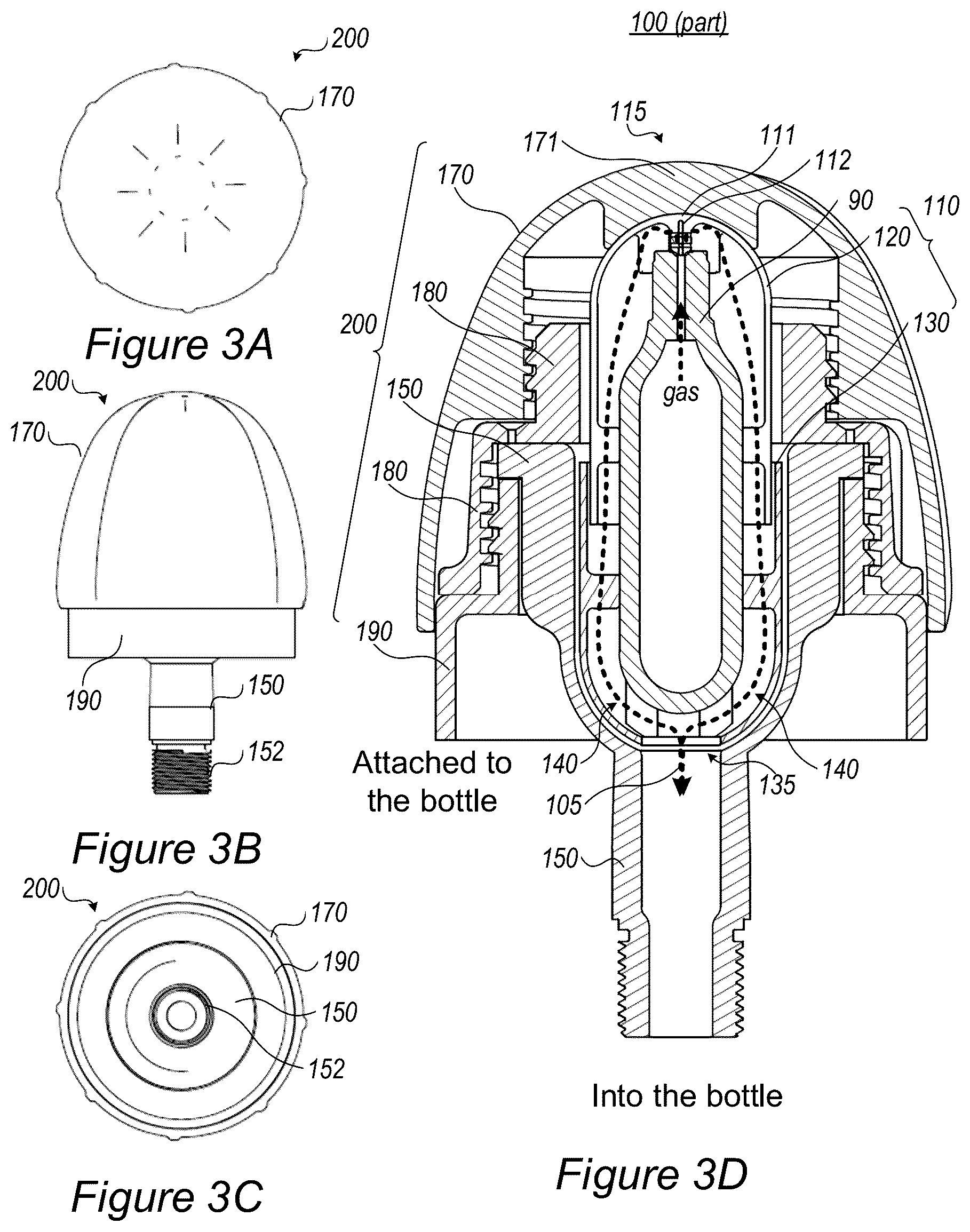 Patent US12496560 Figure 4 – On-the-go carbonation