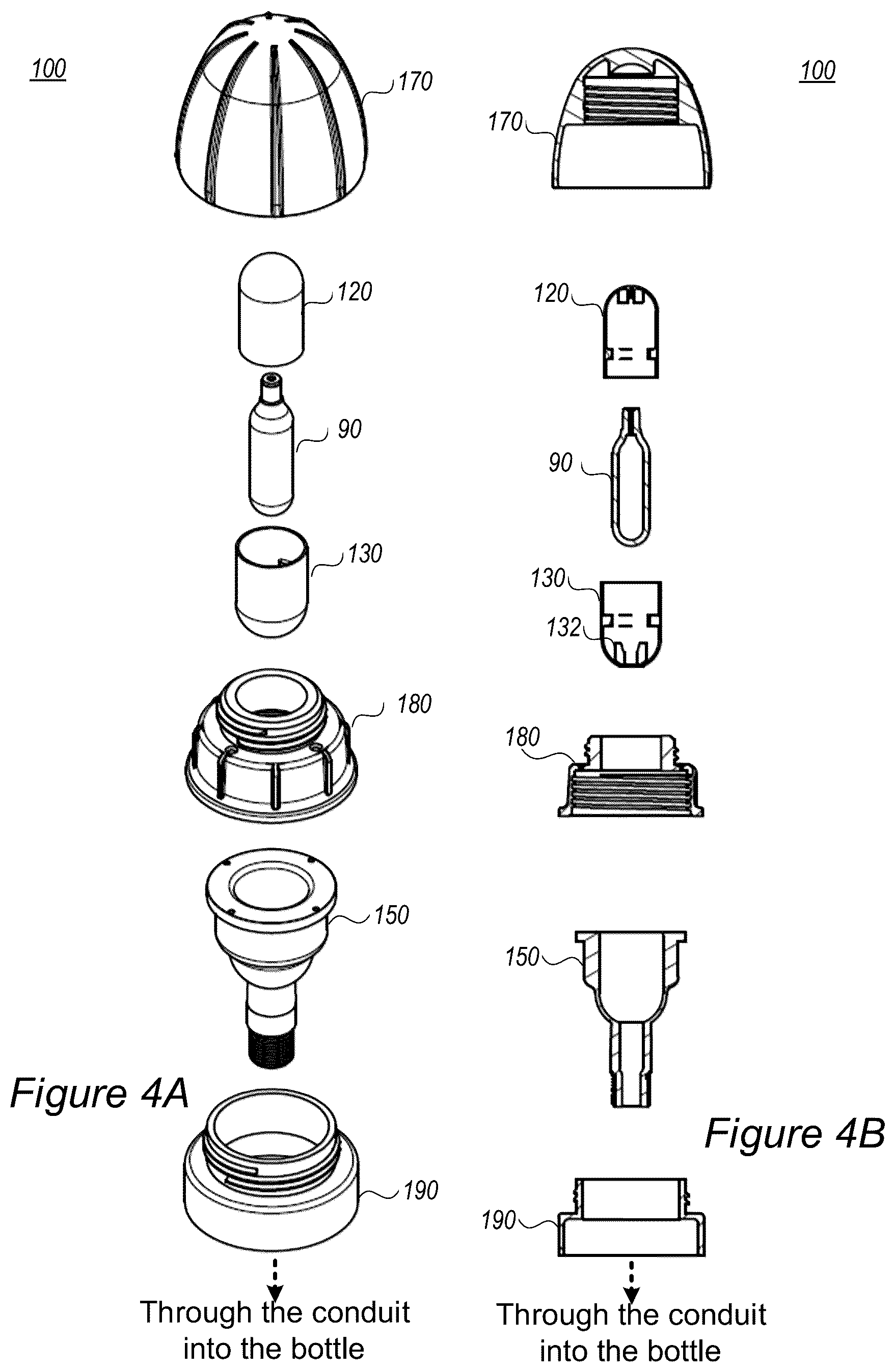 Patent US12496560 Figure 5 – On-the-go carbonation
