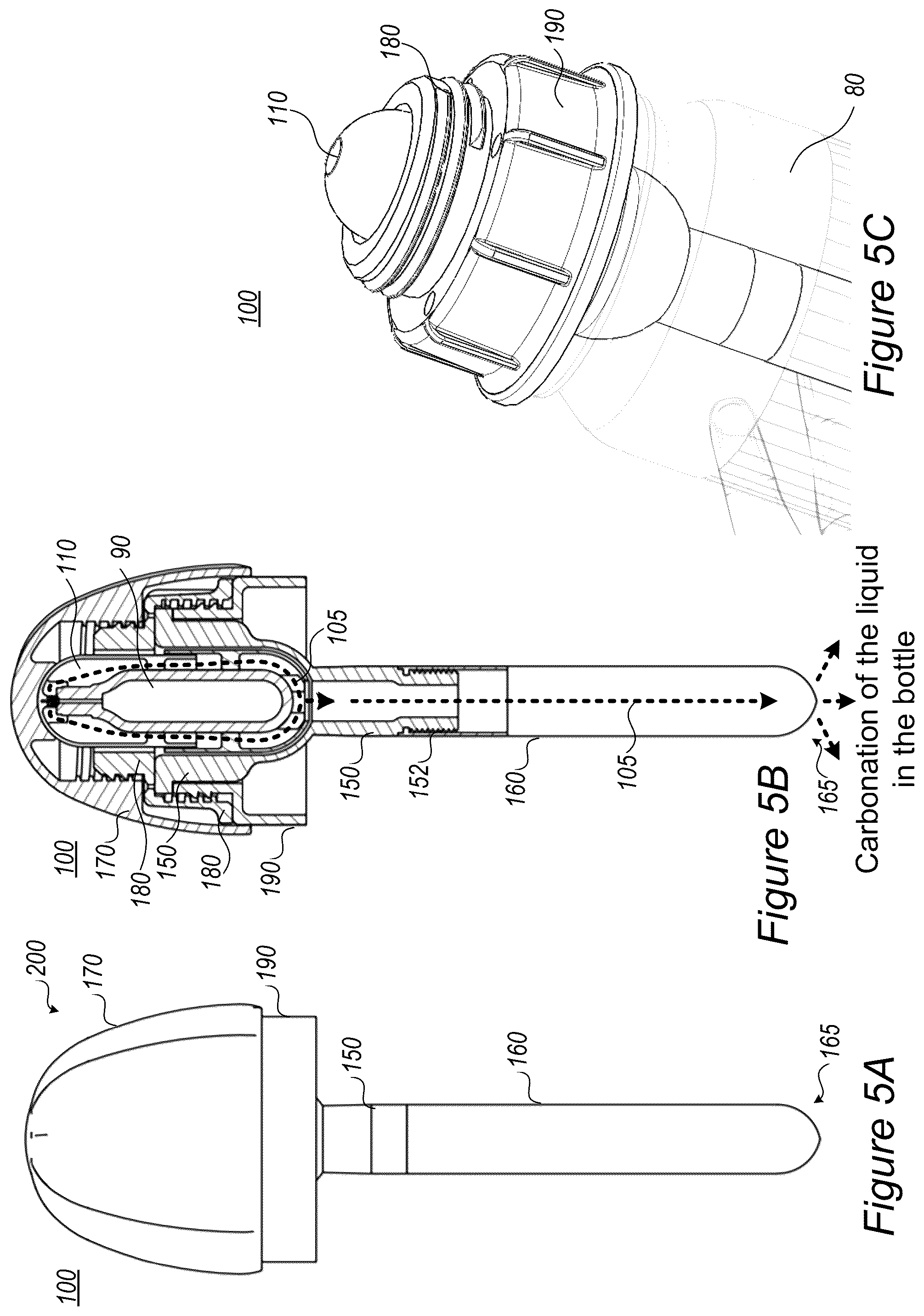 Patent US12496560 Figure 6 – On-the-go carbonation