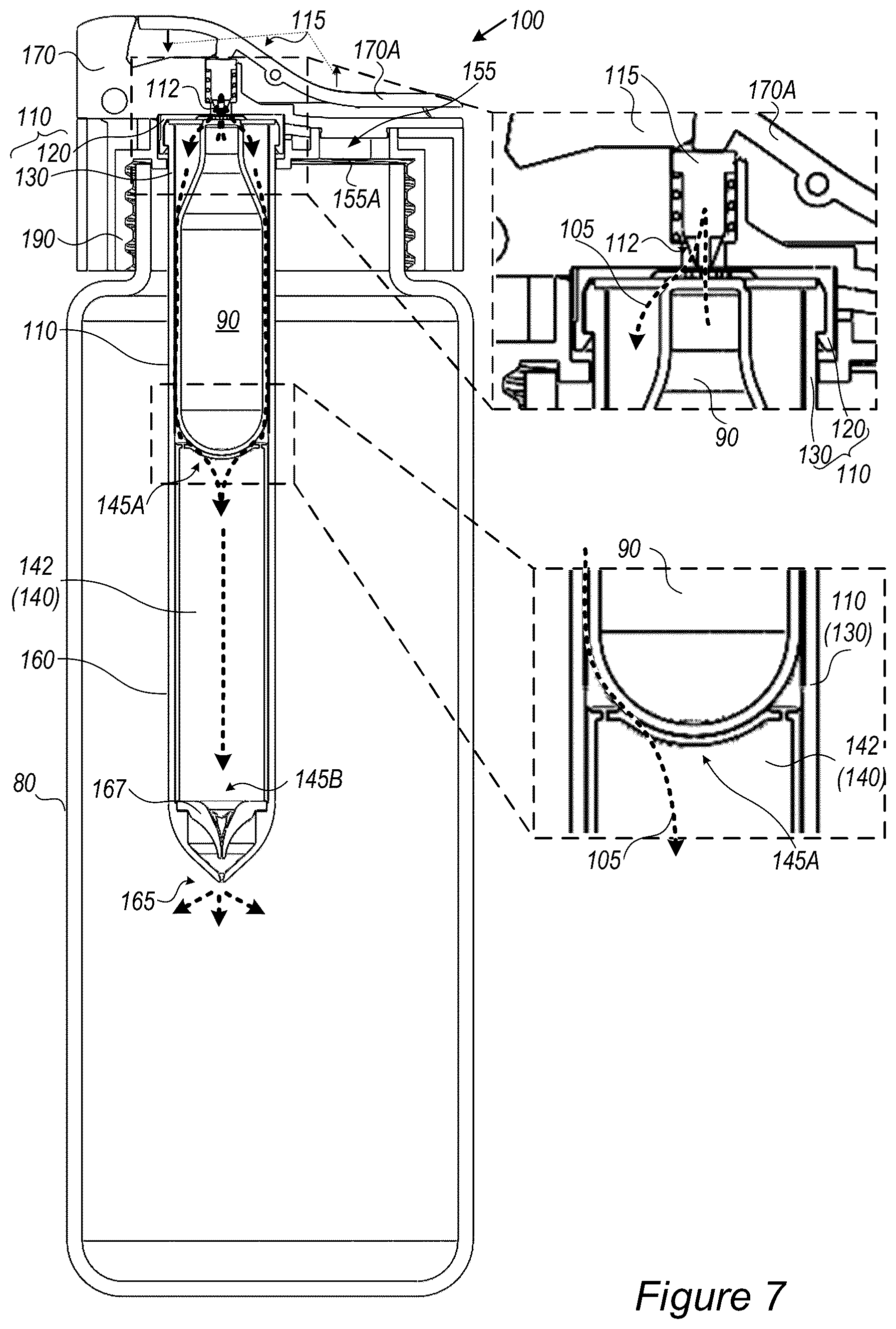 Patent US12496560 Figure 8 – On-the-go carbonation