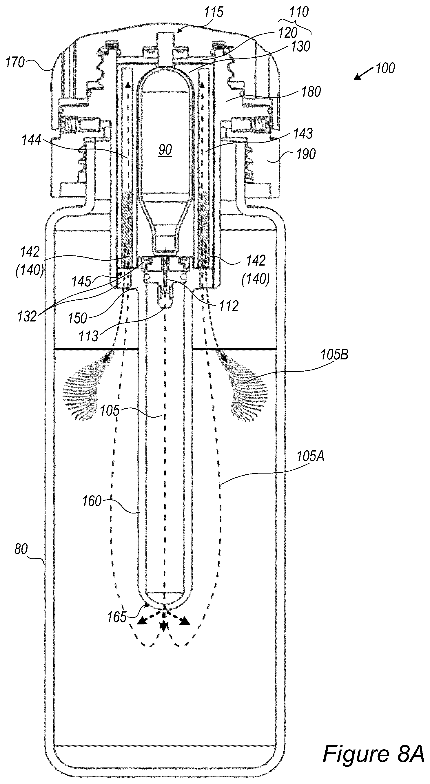 Patent US12496560 Figure 9 – On-the-go carbonation