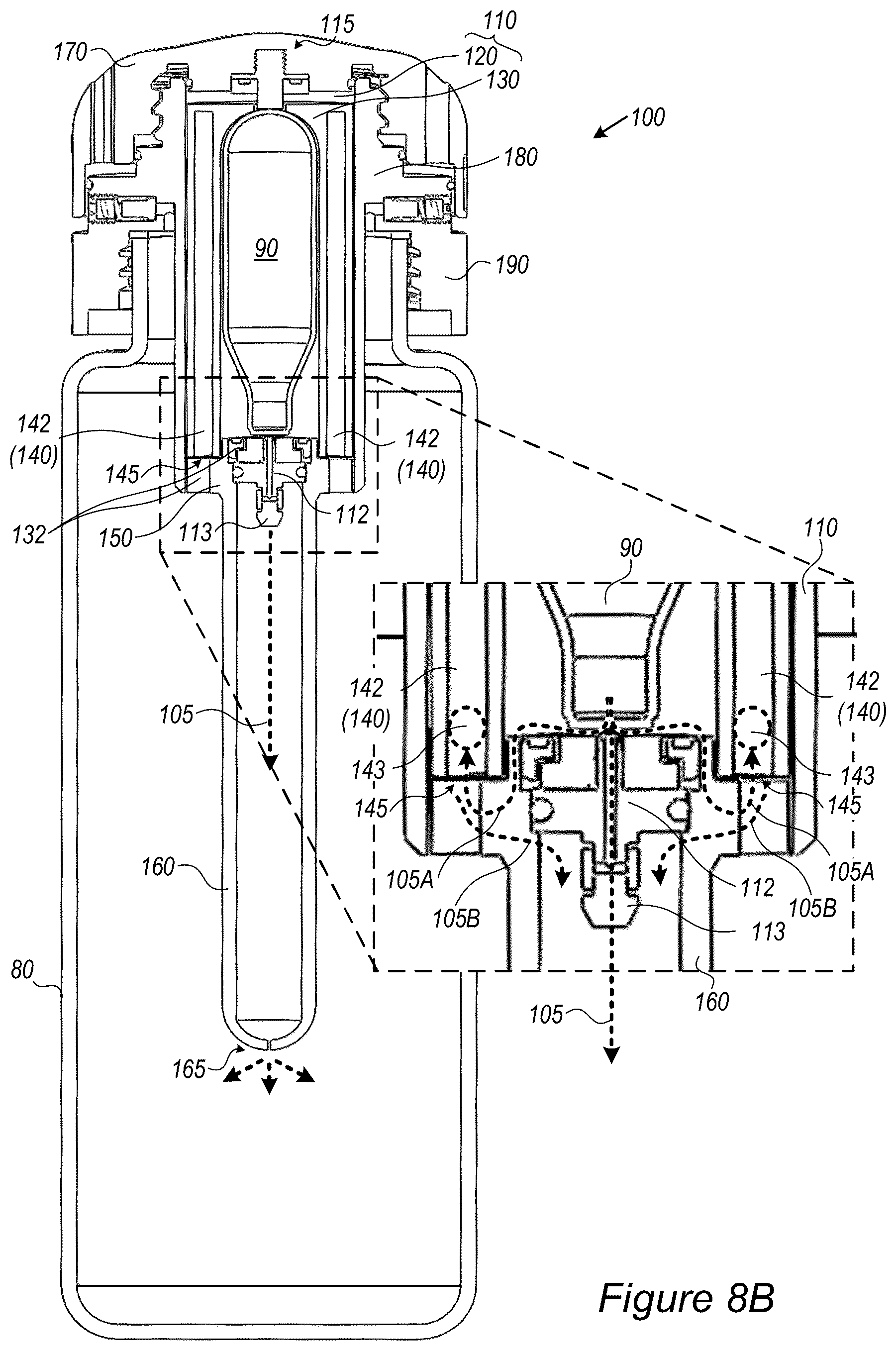 Patent US12496560 Figure 10 – On-the-go carbonation