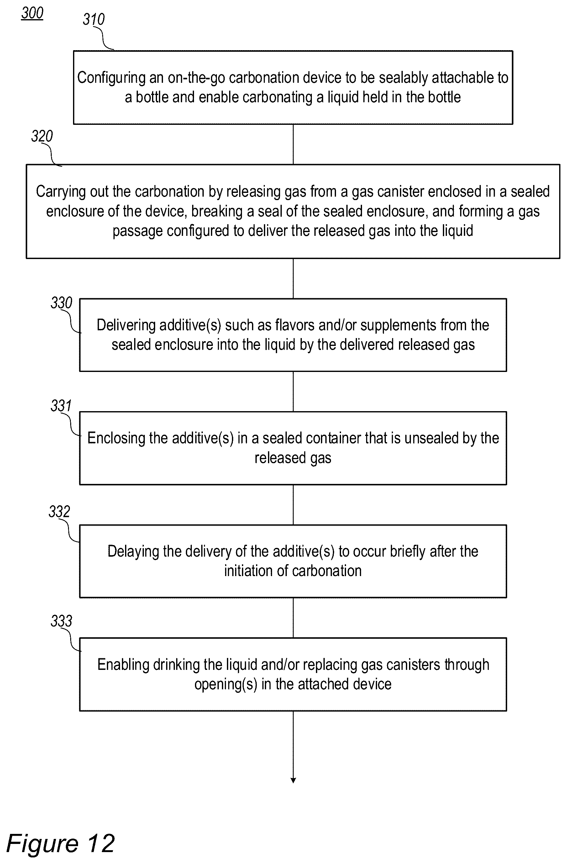 Patent US12496560 Figure 16 – On-the-go carbonation