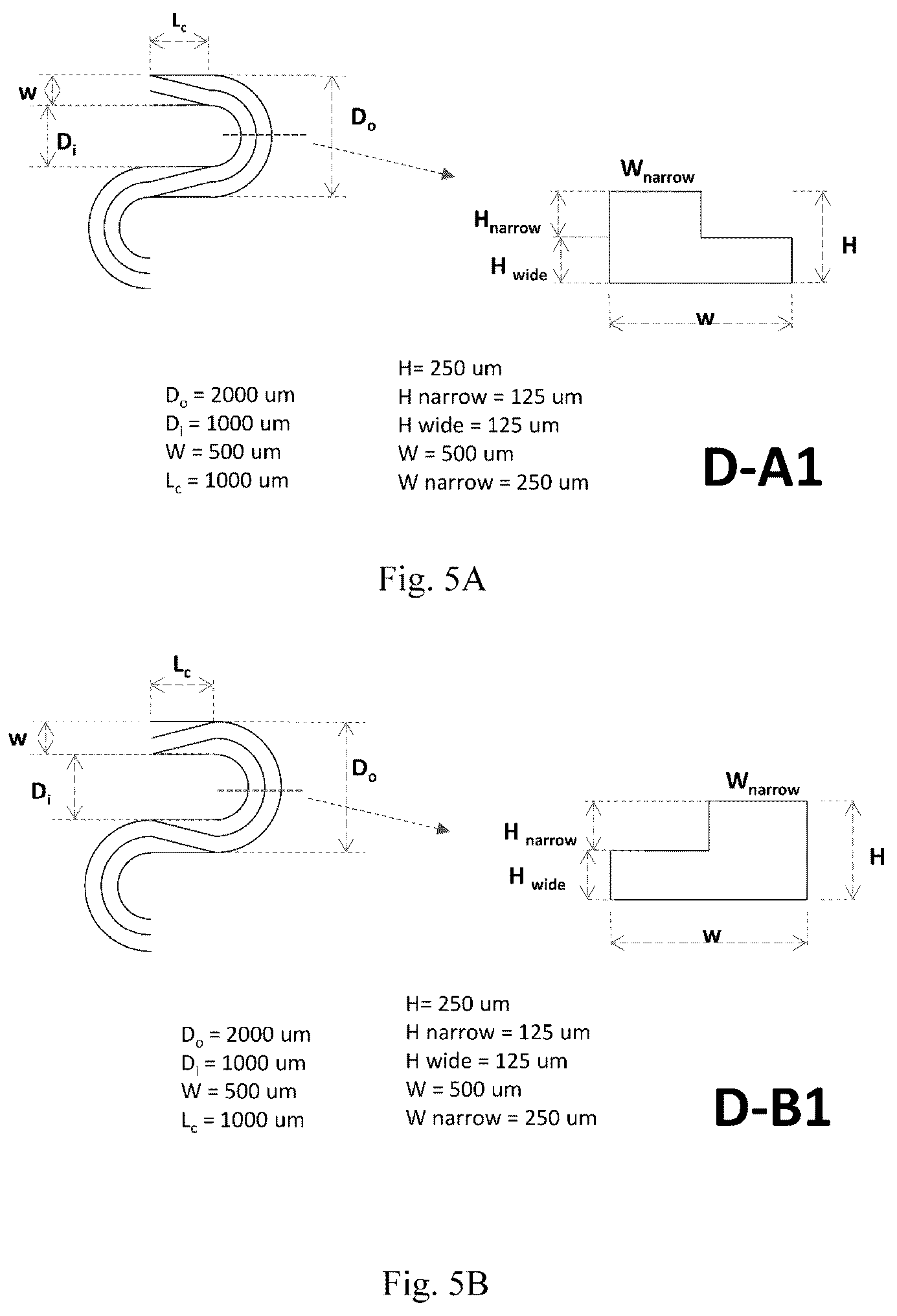 Patent US12496562 Figure 5 – Sinuous microstructure mixing unit and use thereof
