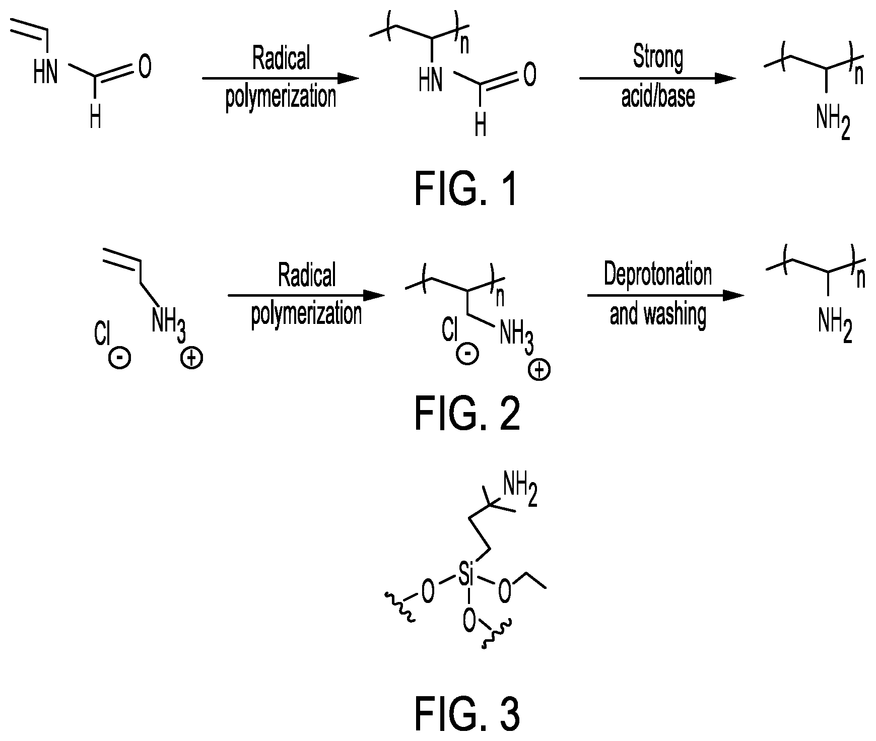 Patent US12496571 Figure 1 – Primary amine aerogel and method of manufacture