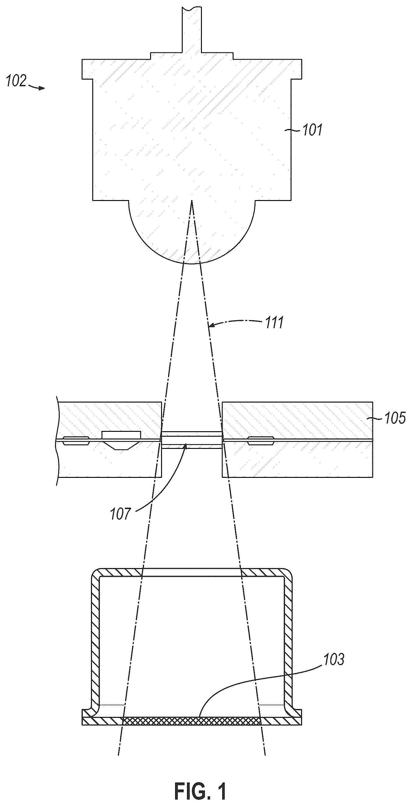 Patent US12496580 Figure 1 – Apparatuses and methods for measuring DNA/RNA production in biochips