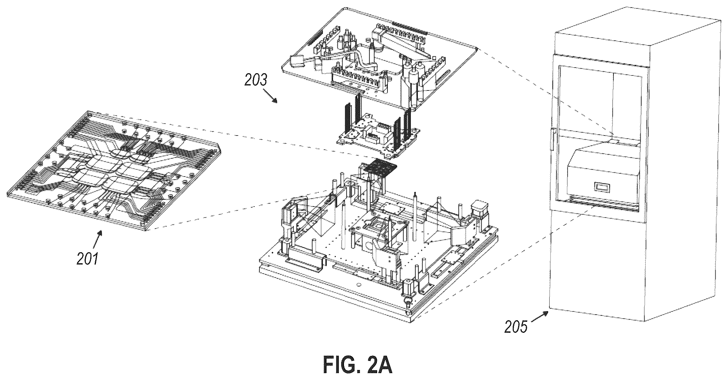 Patent US12496580 Figure 2 – Apparatuses and methods for measuring DNA/RNA production in biochips