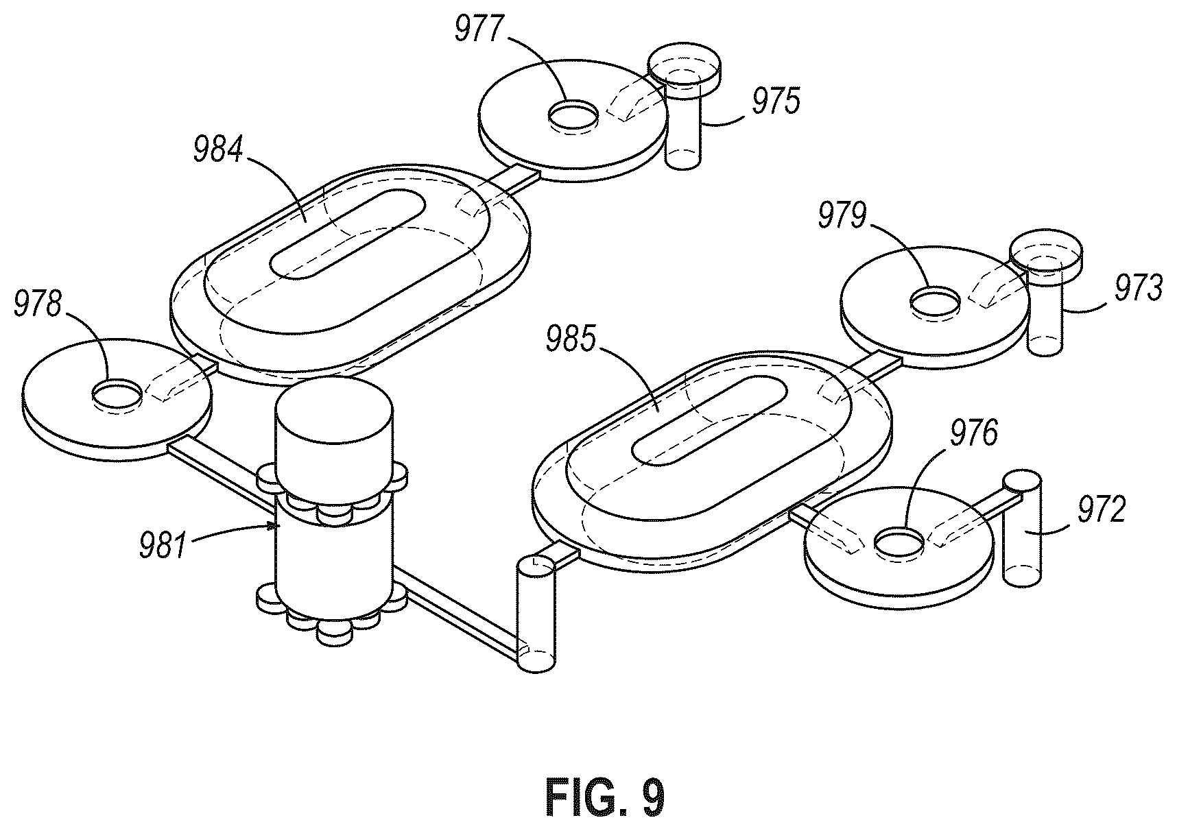 Patent US12496580 Figure 8 – Apparatuses and methods for measuring DNA/RNA production in biochips