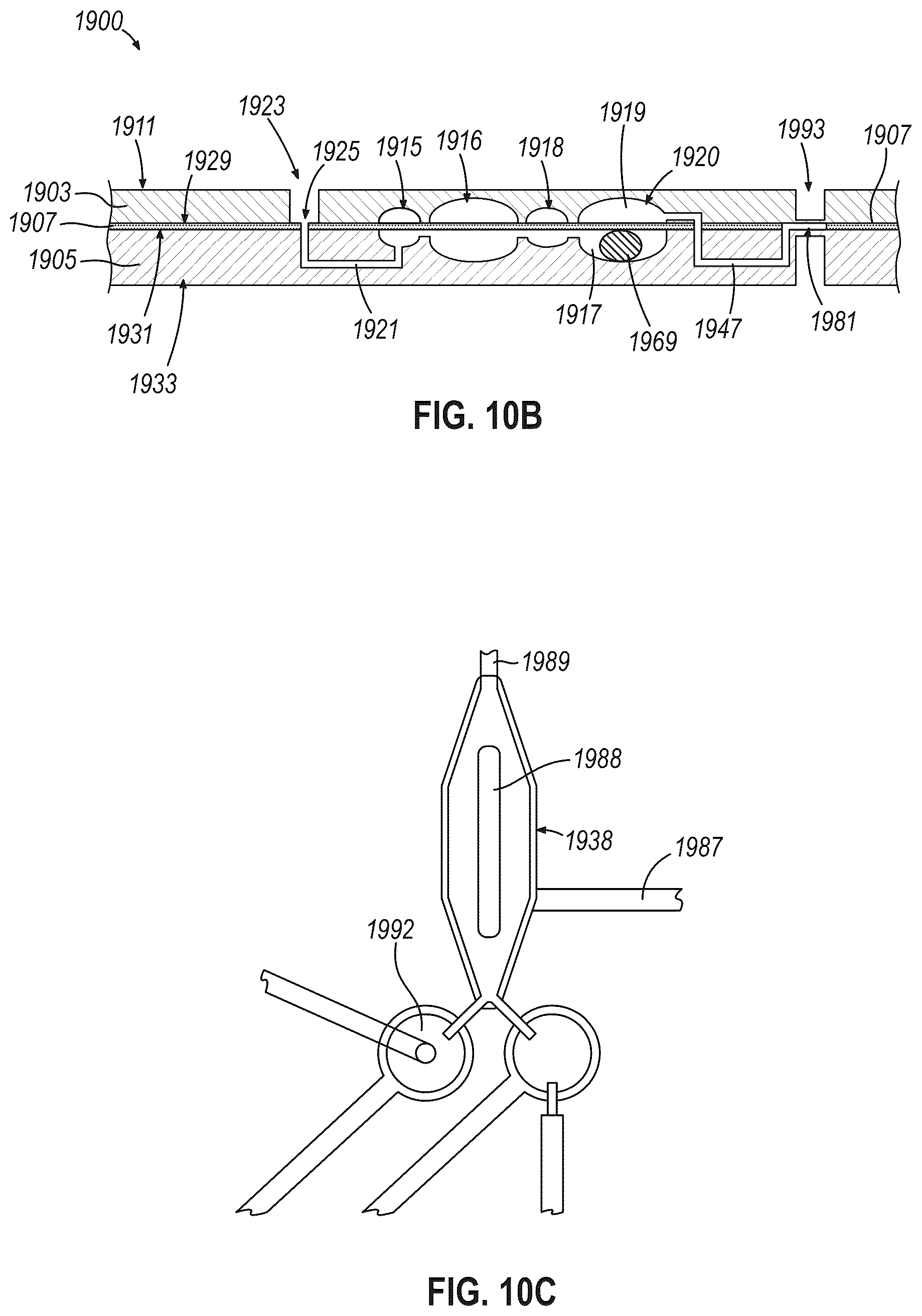 Patent US12496580 Figure 10 – Apparatuses and methods for measuring DNA/RNA production in biochips