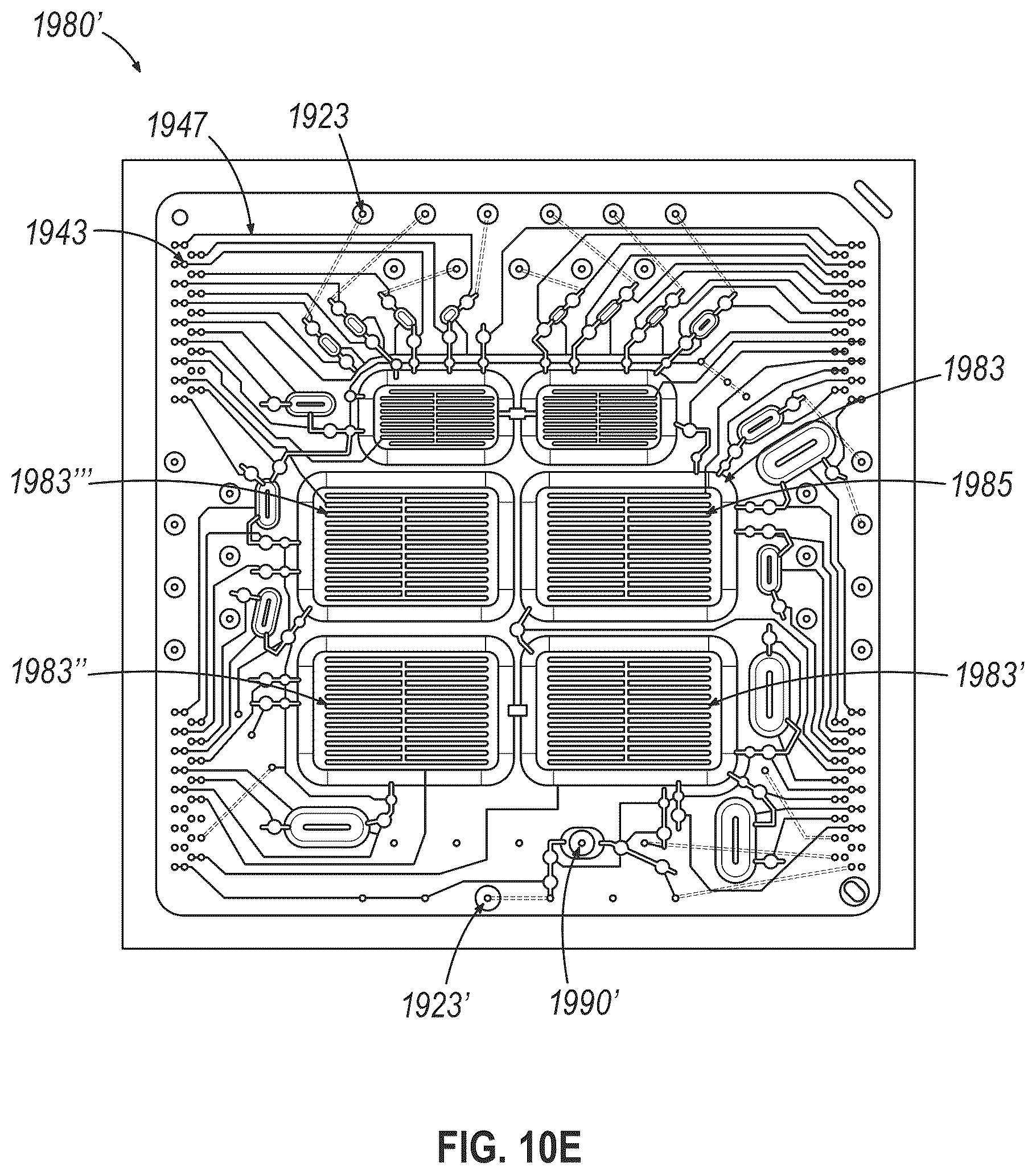 Patent US12496580 Figure 12 – Apparatuses and methods for measuring DNA/RNA production in biochips