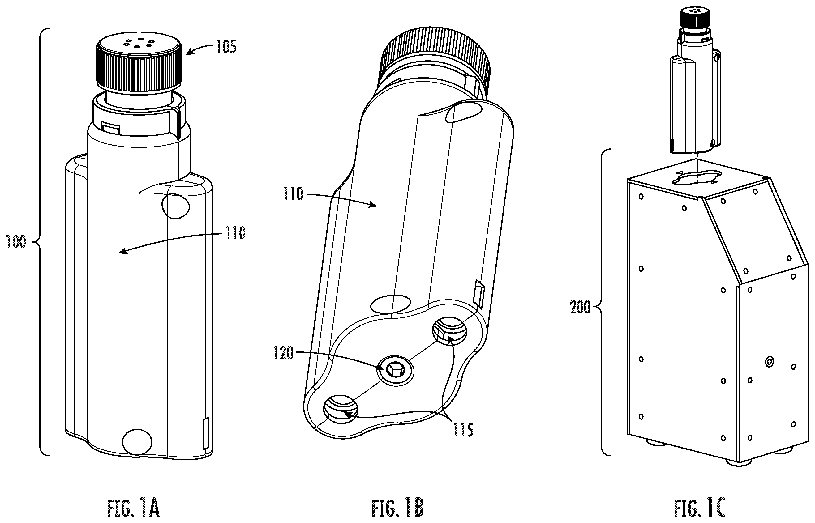 Patent US12496582 Figure 1 – Systems for delivery of a liquid to and removal of a liquid from a sample