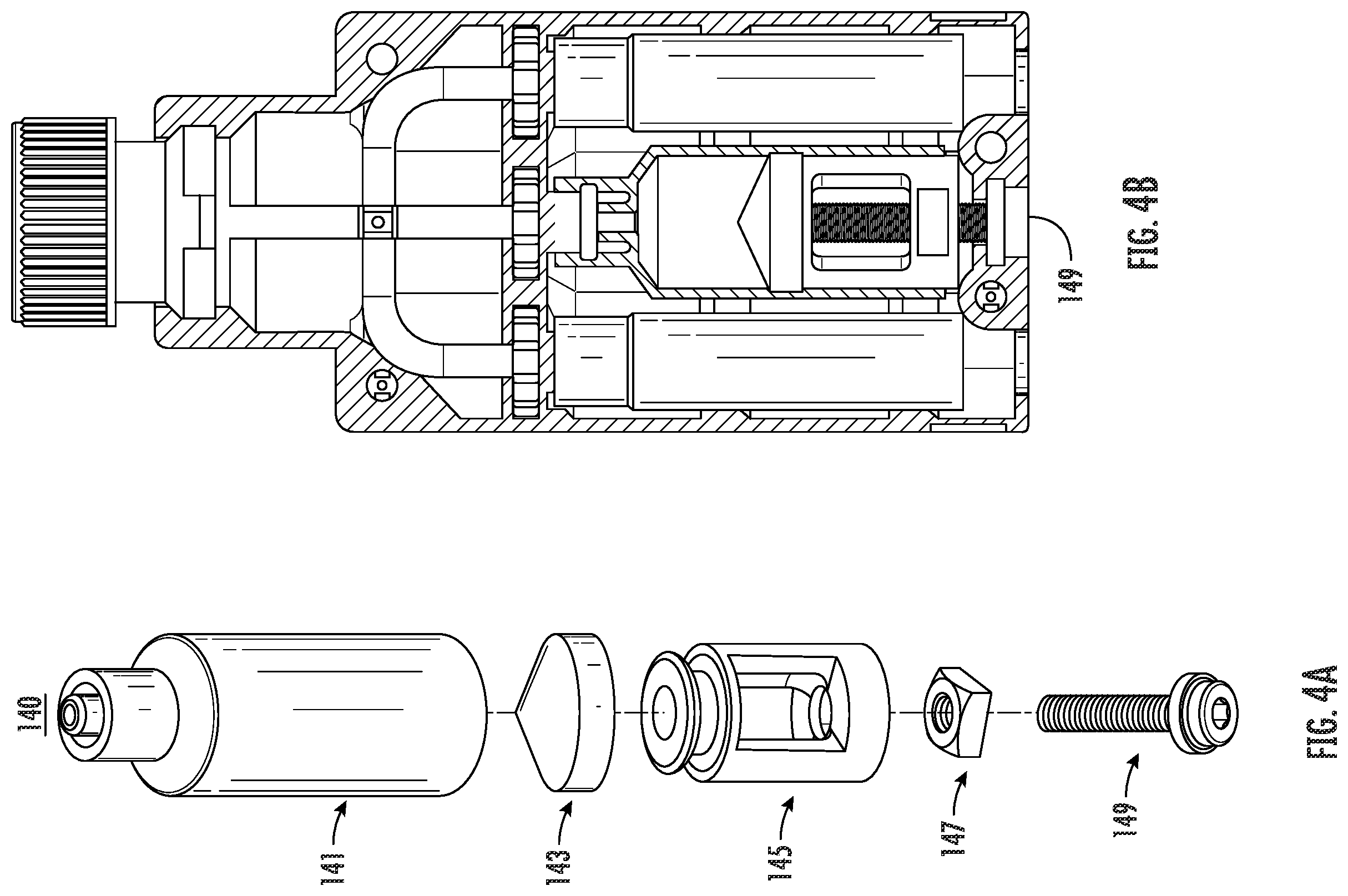 Patent US12496582 Figure 4 – Systems for delivery of a liquid to and removal of a liquid from a sample