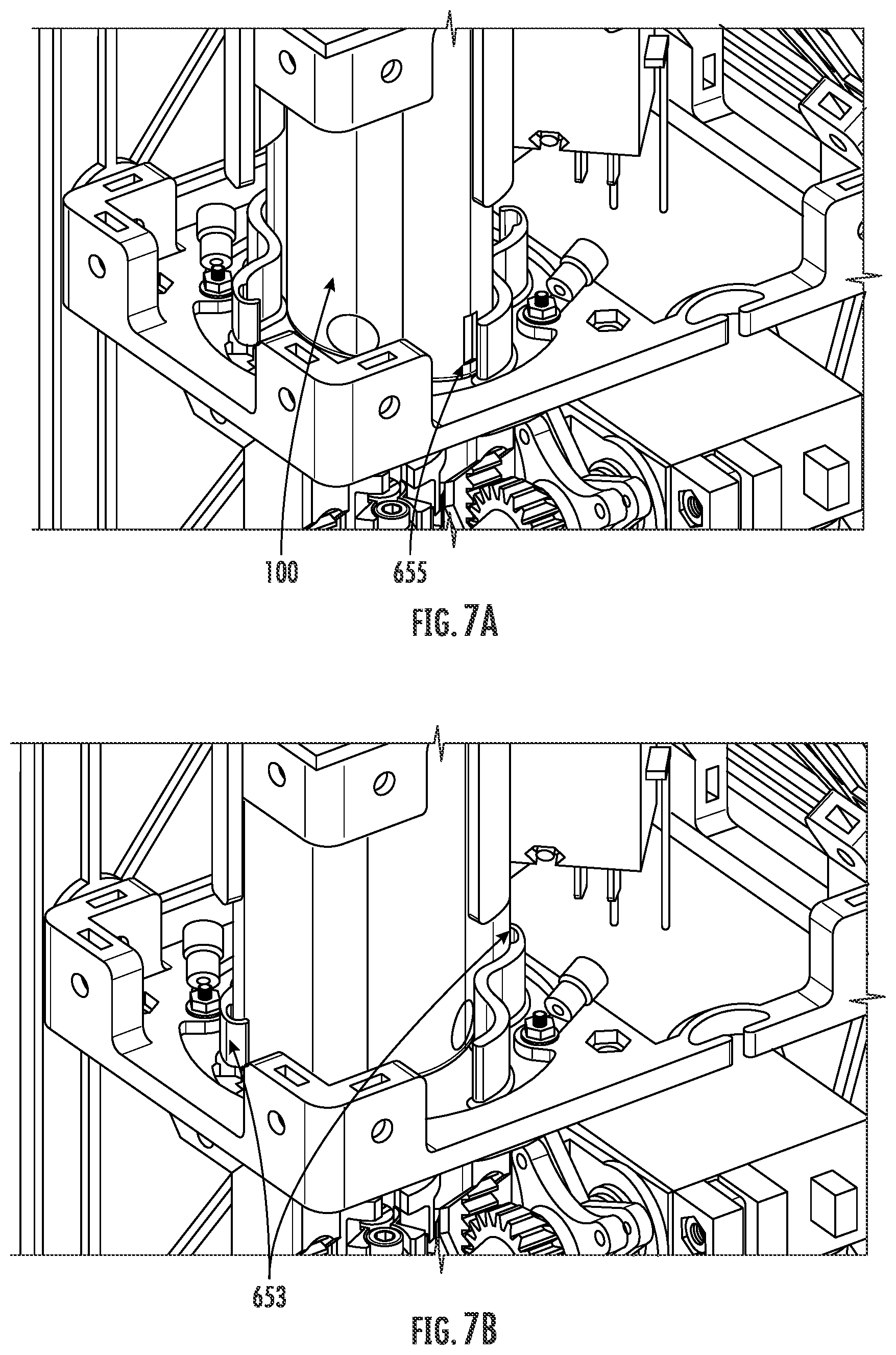 Patent US12496582 Figure 7 – Systems for delivery of a liquid to and removal of a liquid from a sample