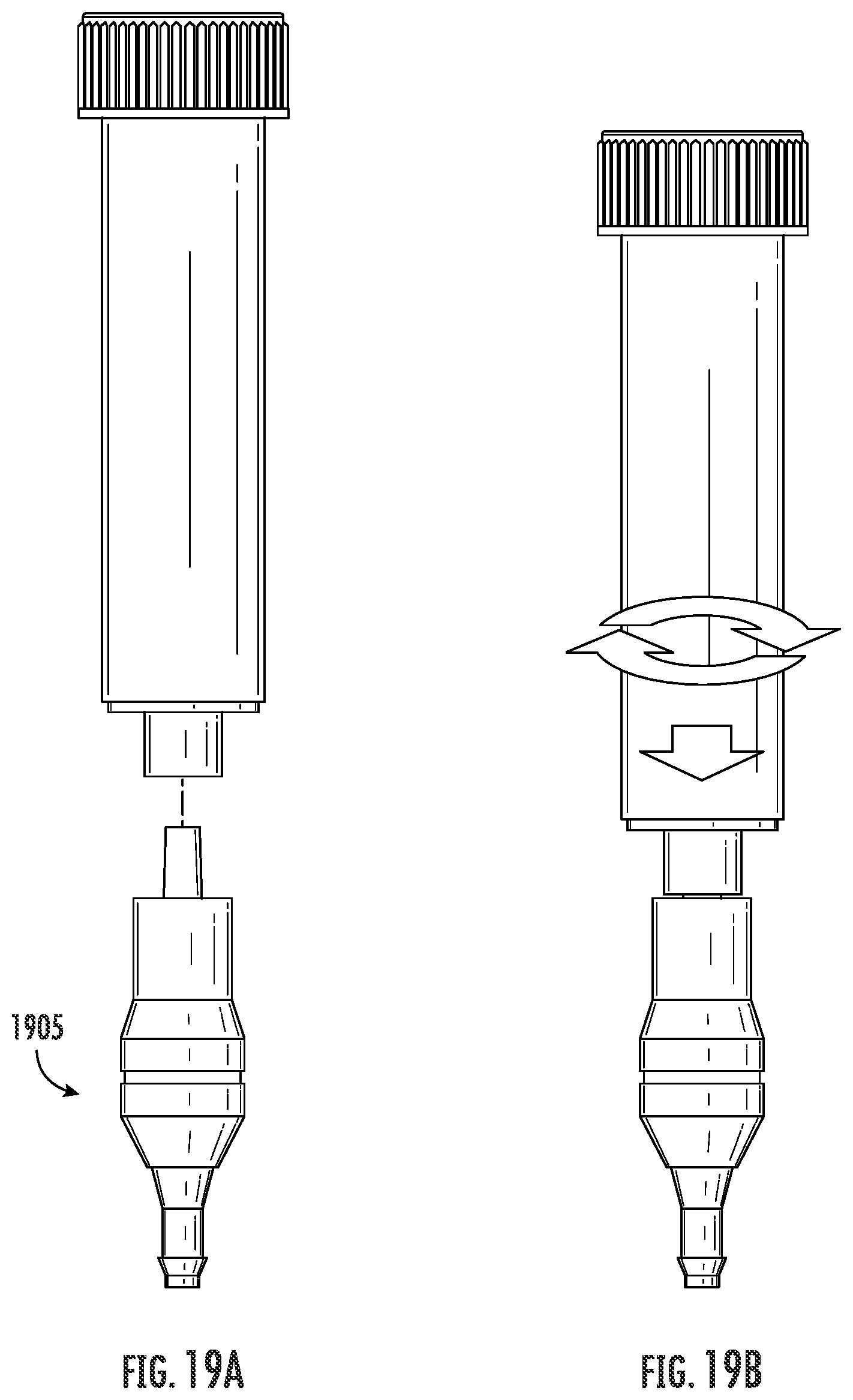 Patent US12496582 Figure 19 – Systems for delivery of a liquid to and removal of a liquid from a sample