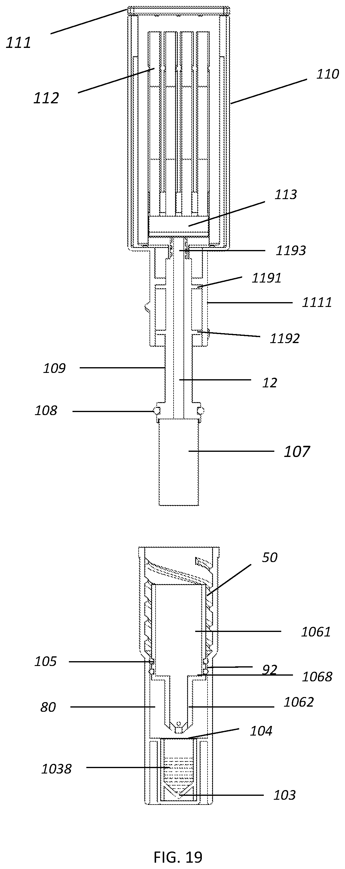 Patent US12496584 Figure 12 – Assay device and receiving device