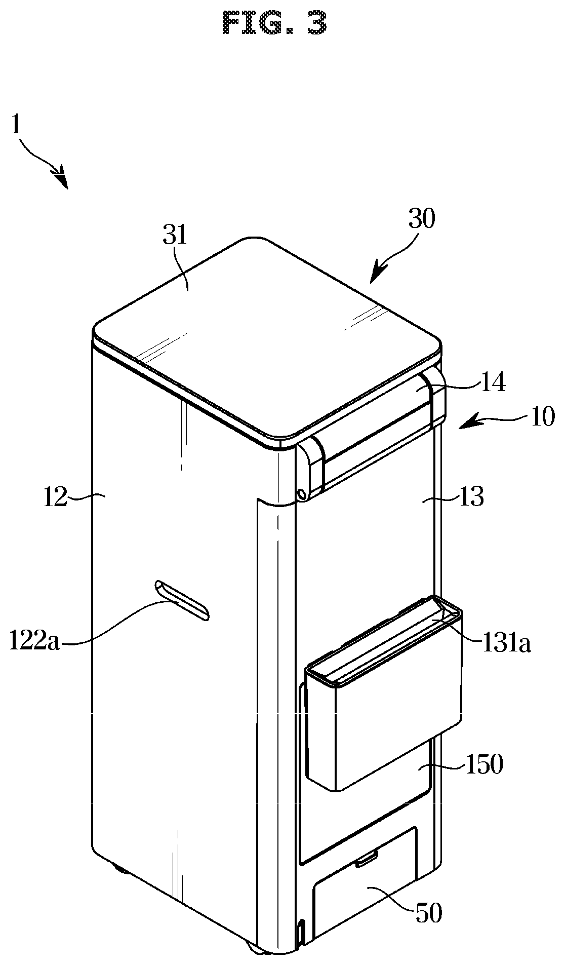 Patent US12496588 Figure 3 – Food waste disposer