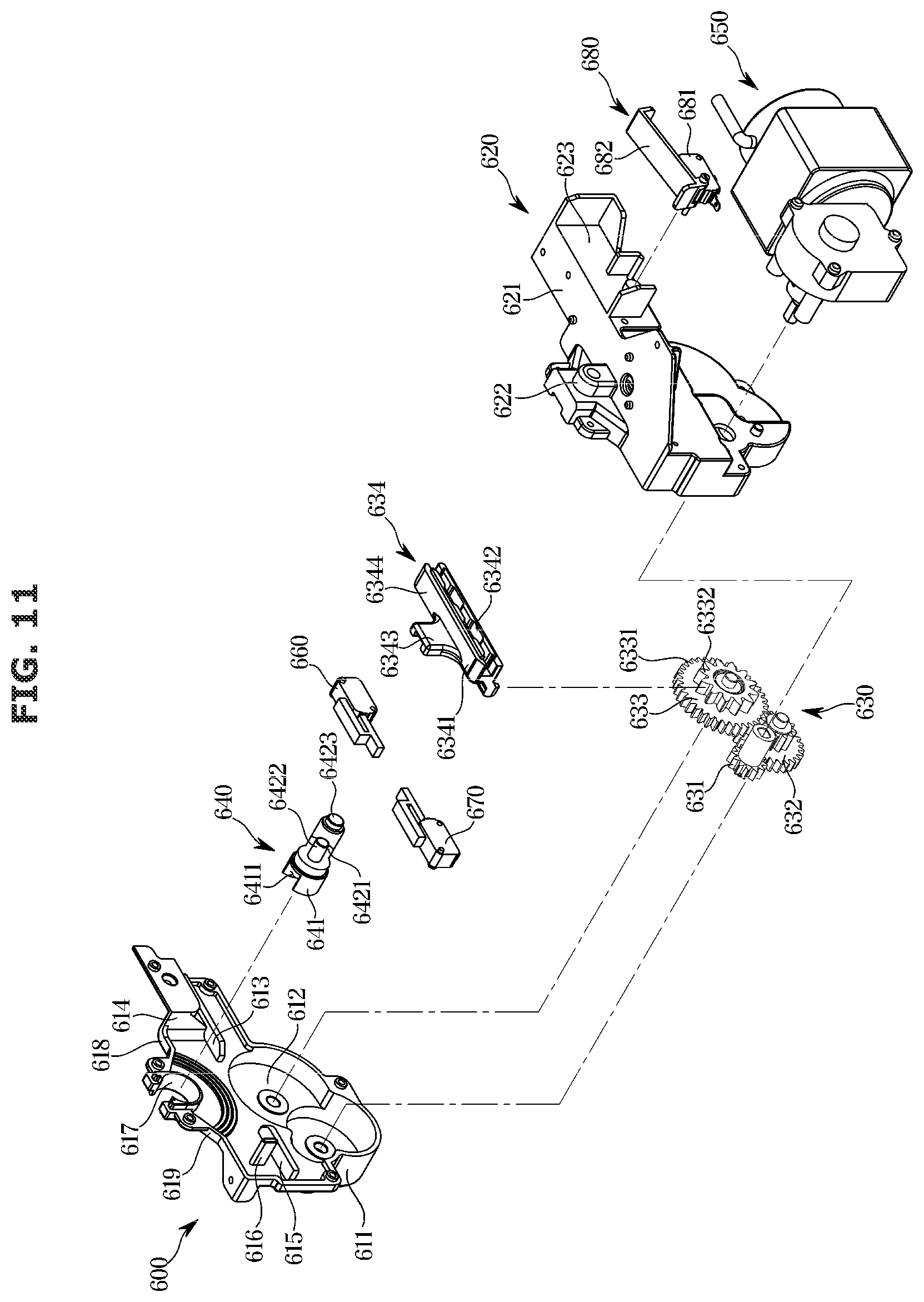 Patent US12496588 Figure 11 – Food waste disposer