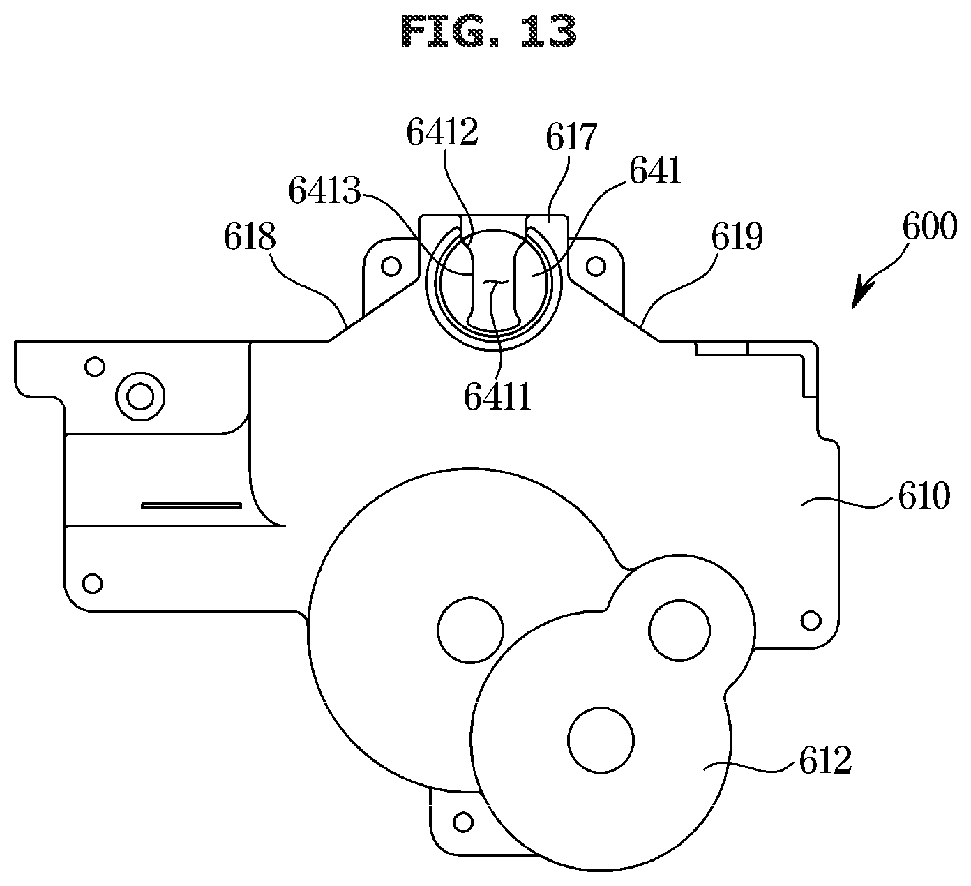 Patent US12496588 Figure 13 – Food waste disposer