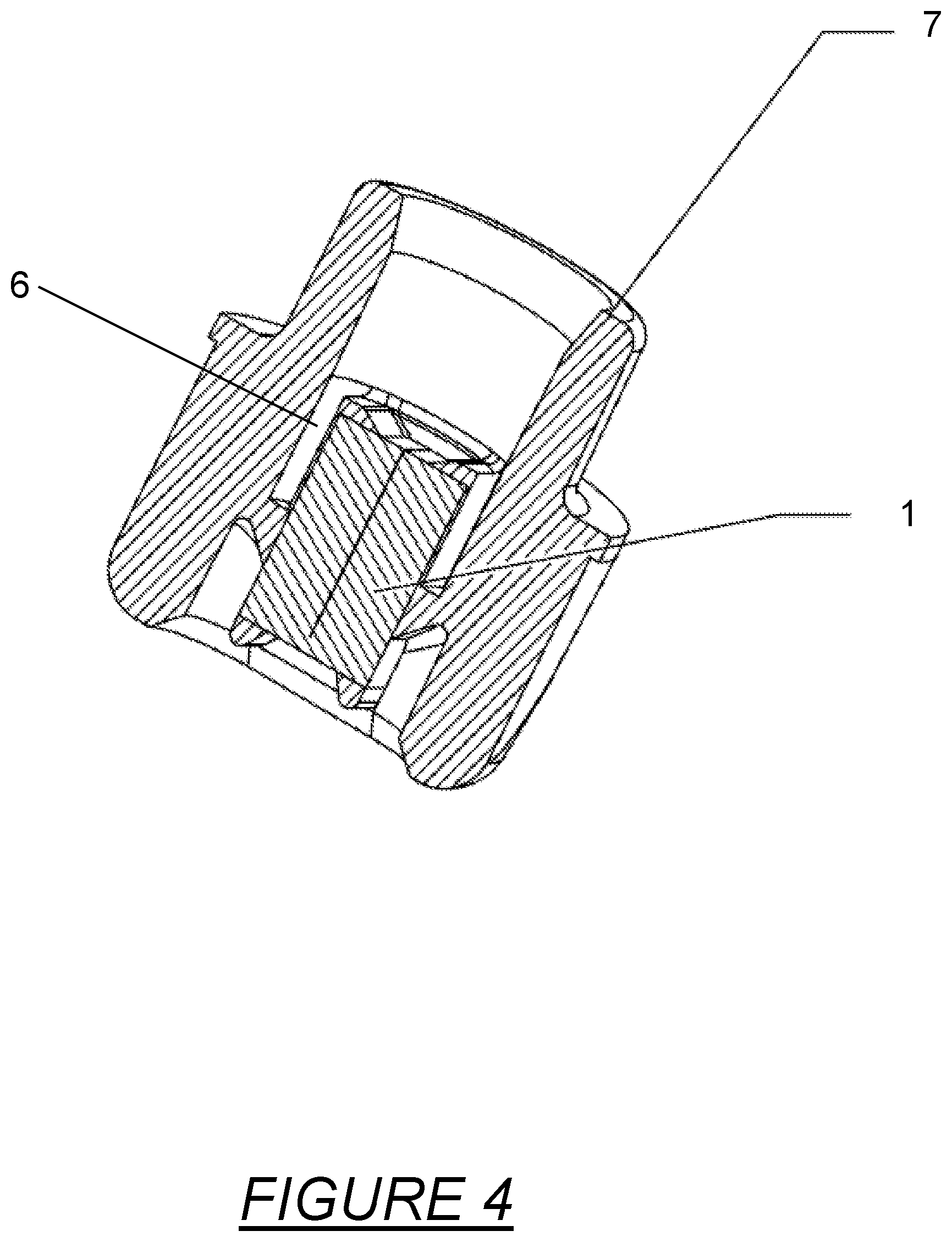 Patent US12496594 Figure 4 – Micro-nozzle