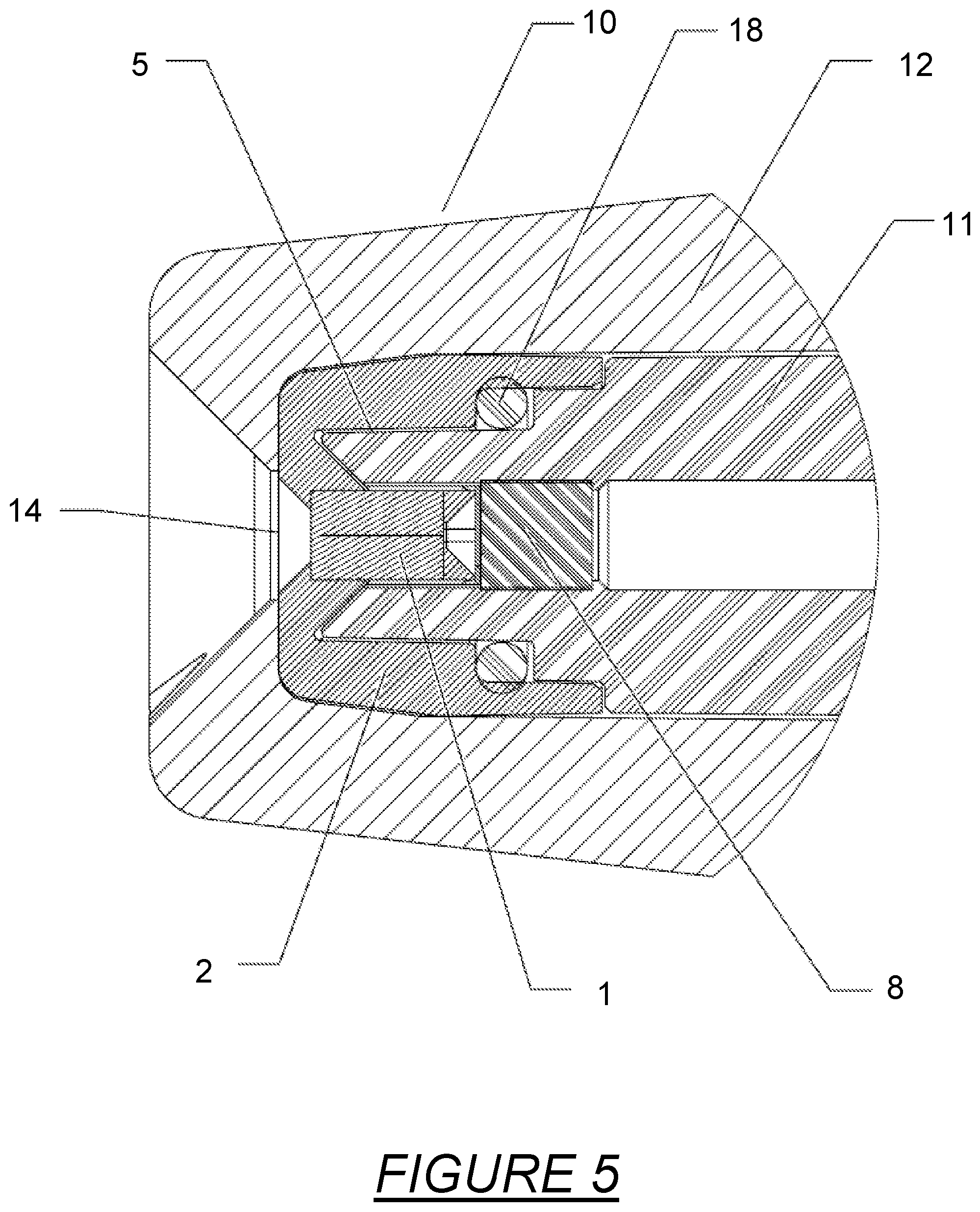 Patent US12496594 Figure 5 – Micro-nozzle