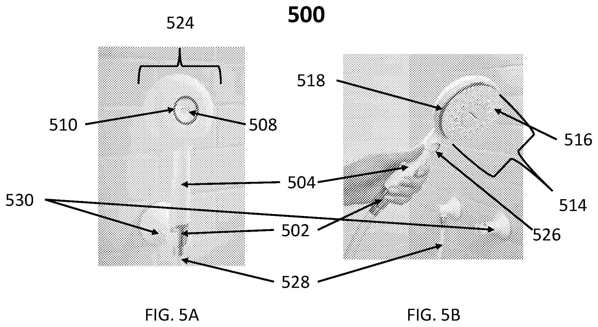 Patent US12496595 Figure 5 – Showerhead assembly with aeration