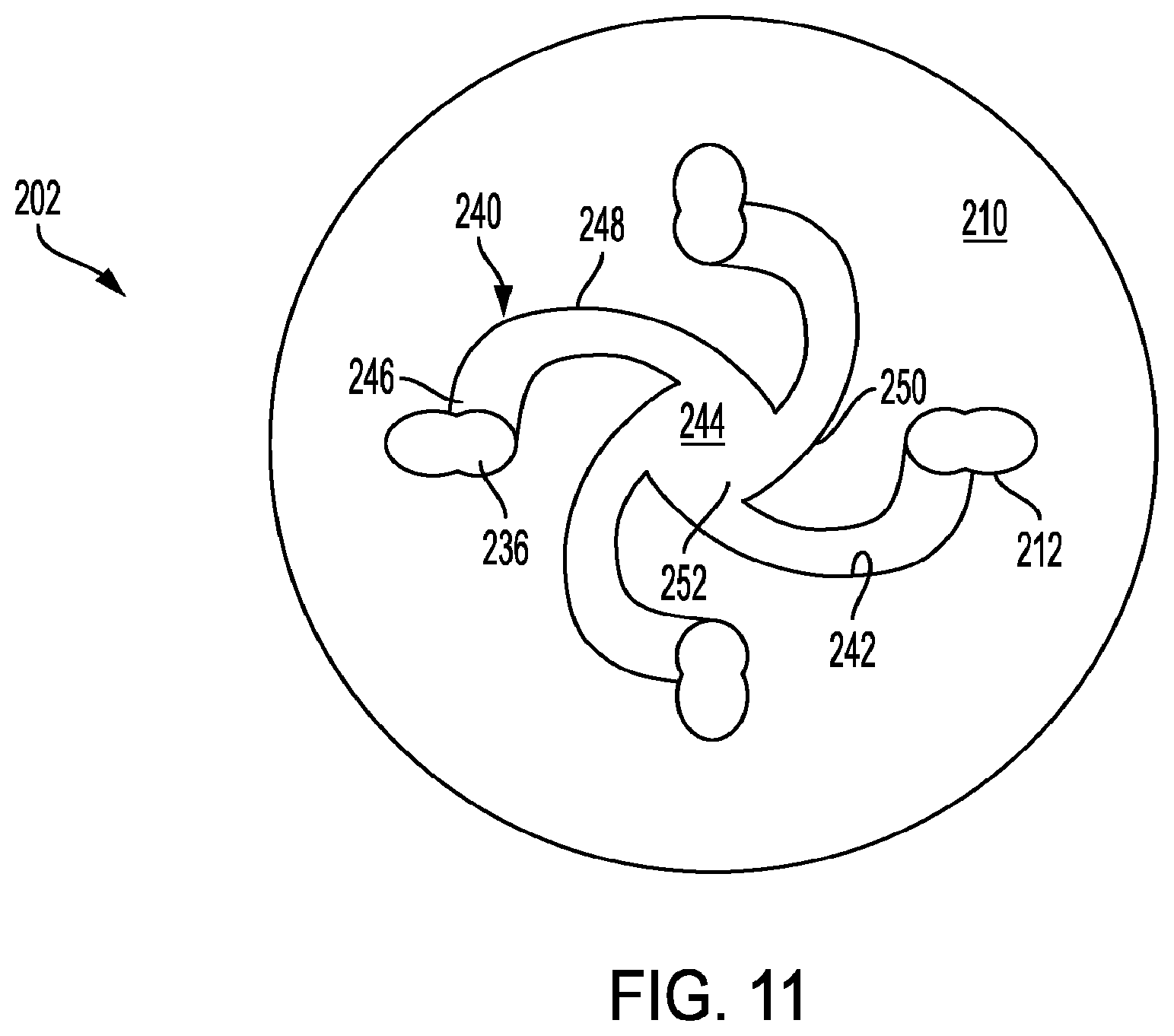 Patent US12496598 Figure 11 – Swirl seat nozzle