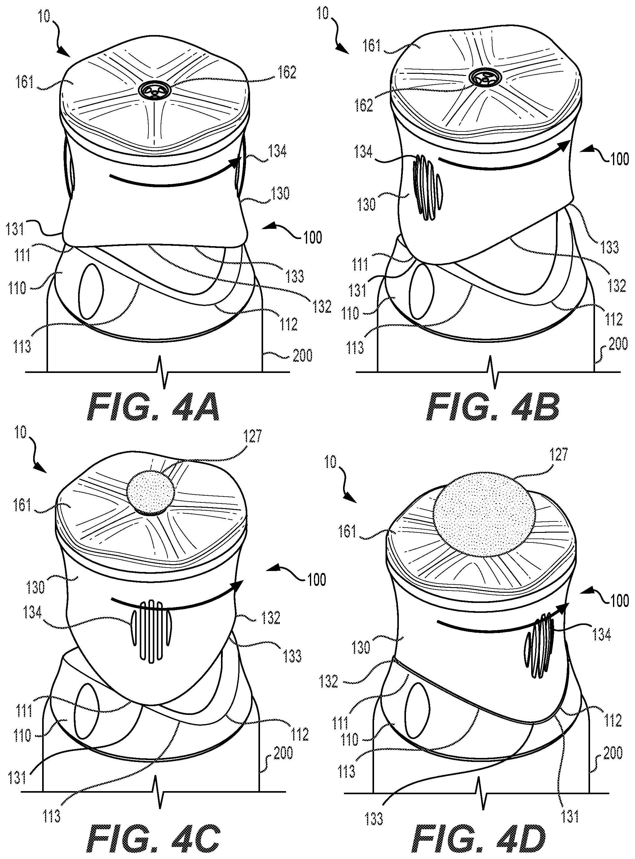 Patent US12496602 Figure 4 – Dosing device with dosing cap