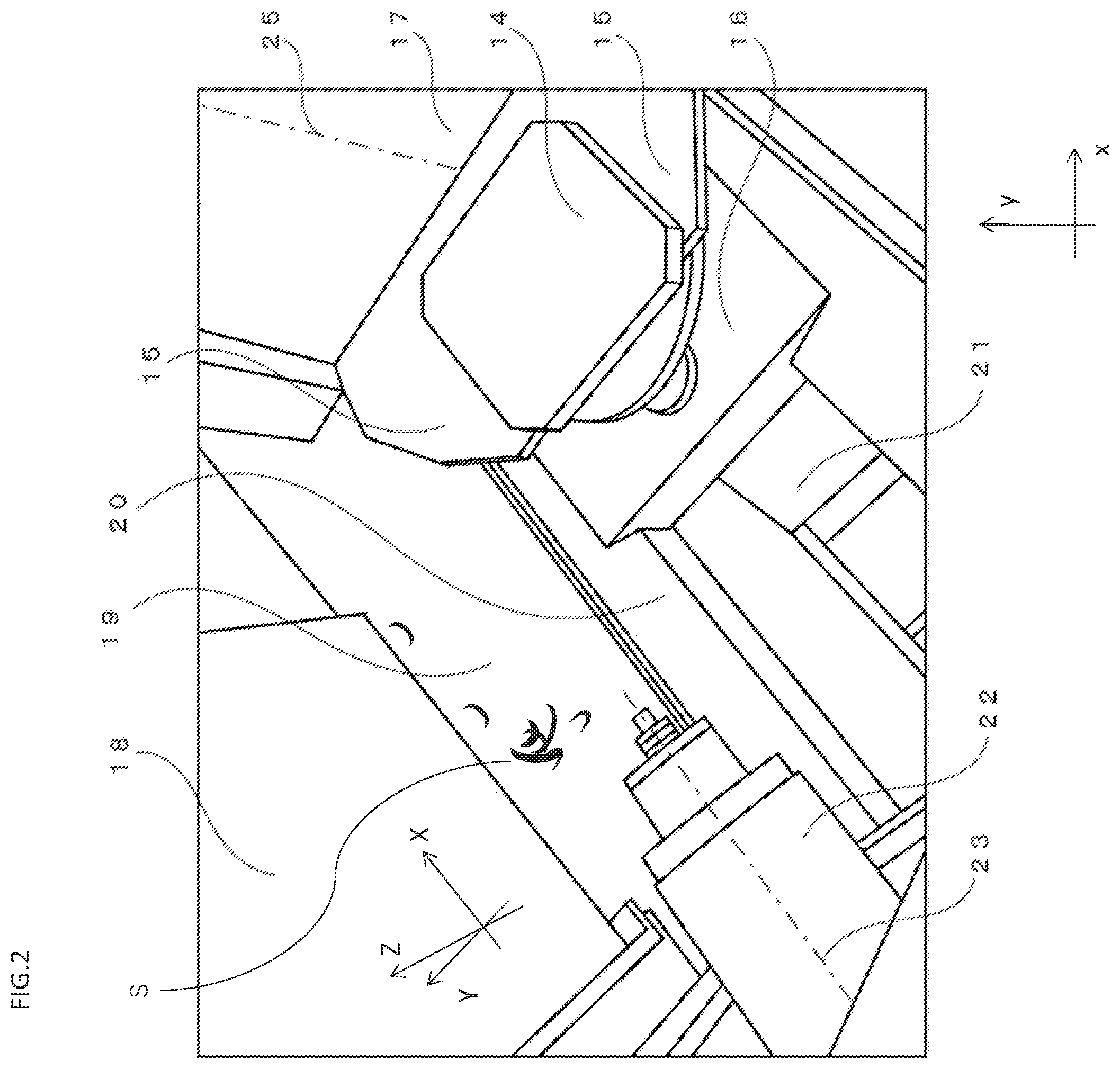 Patent US12496605 Figure 2 – Information processing device and information processing system