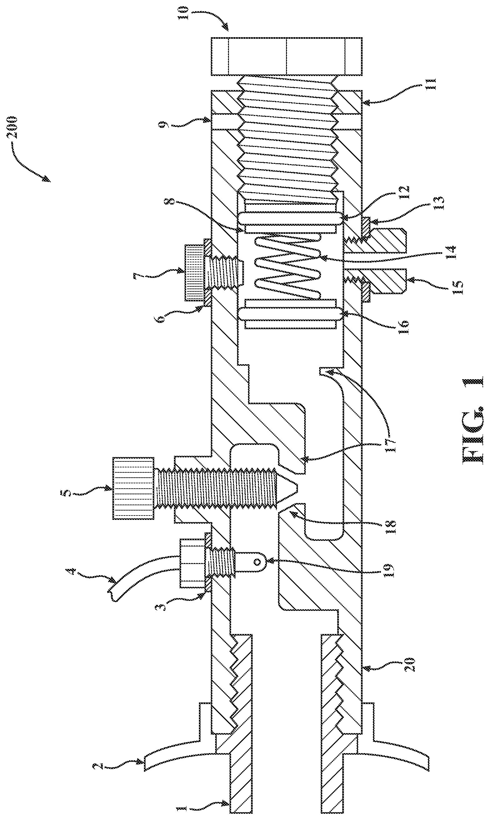 Patent US12496607 Figure 1 – Rain simulation system