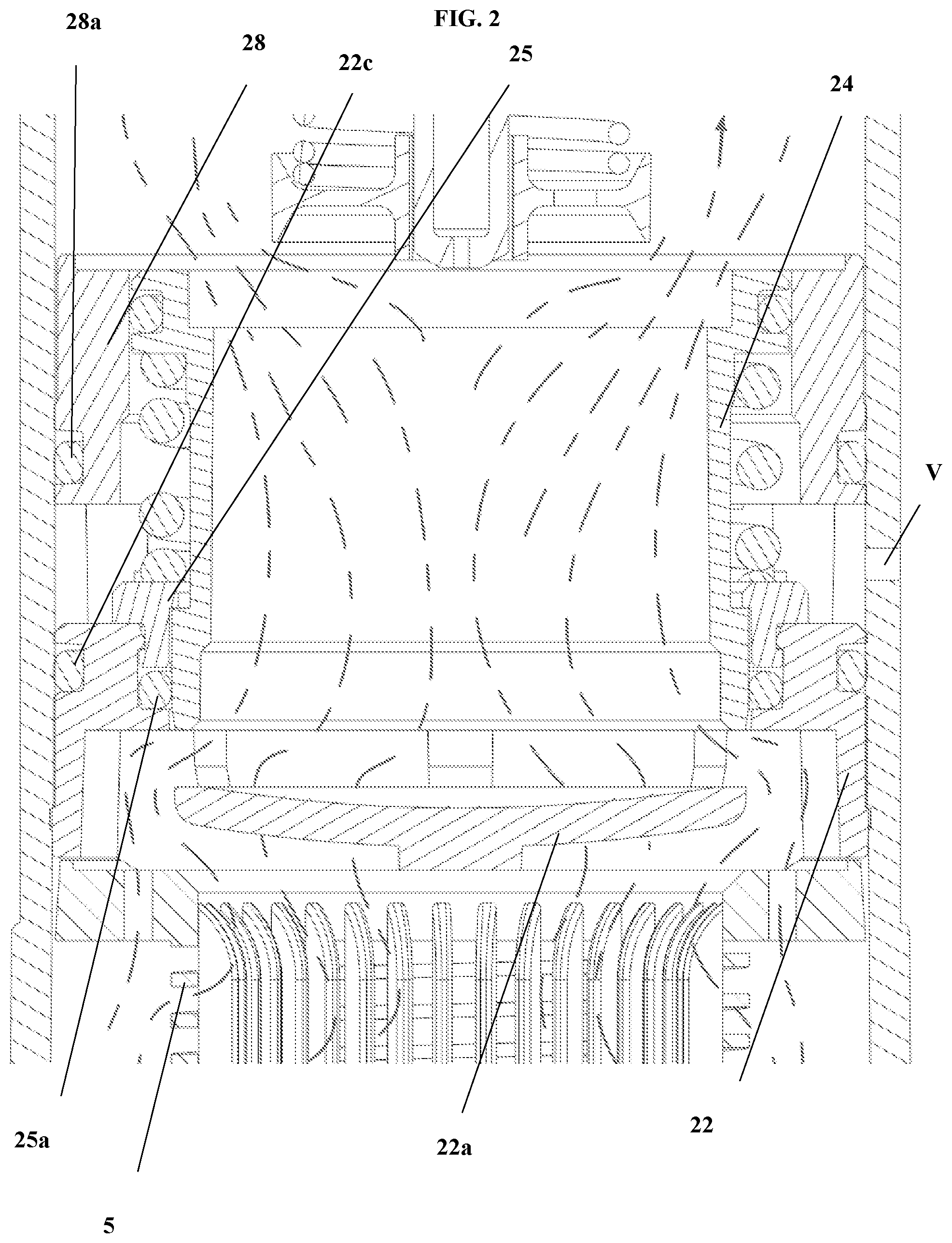 Patent US12496609 Figure 3 – Oscillating sprinkler assembly