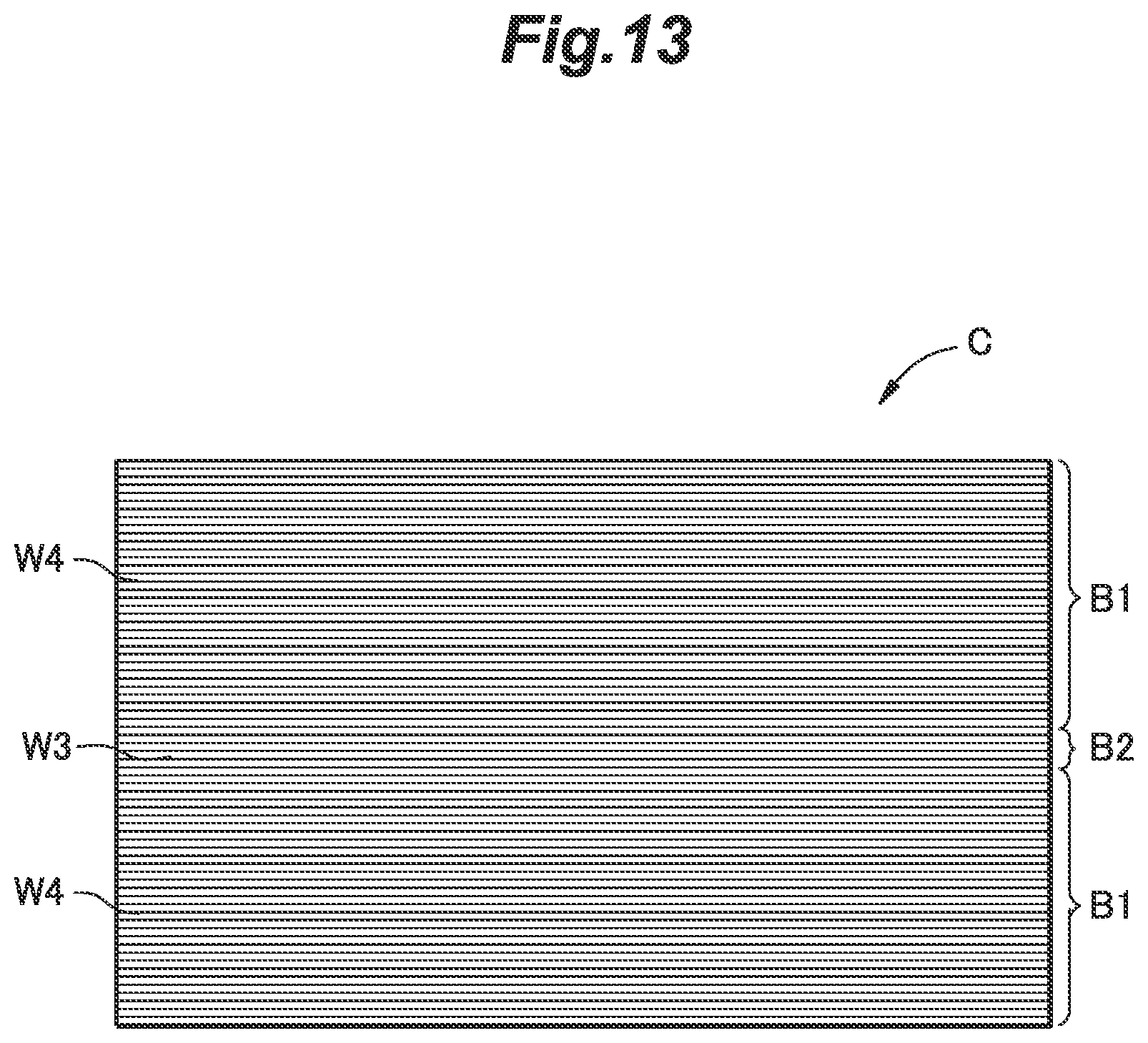 Patent US12496610 Figure 13 – Adhesive agent applying apparatus and adhesive agent application method for laminated iron core and manufacturing apparatus and manufacturing method for laminated iron core