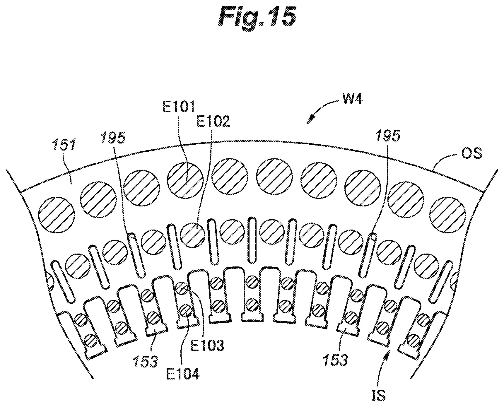 Patent US12496610 Figure 15 – Adhesive agent applying apparatus and adhesive agent application method for laminated iron core and manufacturing apparatus and manufacturing method for laminated iron core