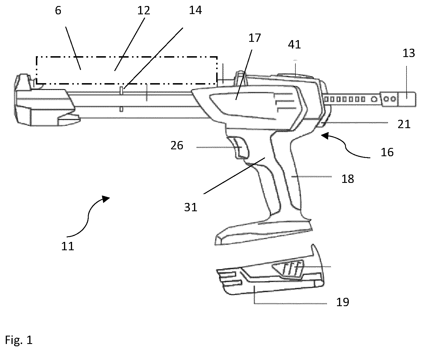 Patent US12496611 Figure 1 – Dispenser and a control method of the dispenser