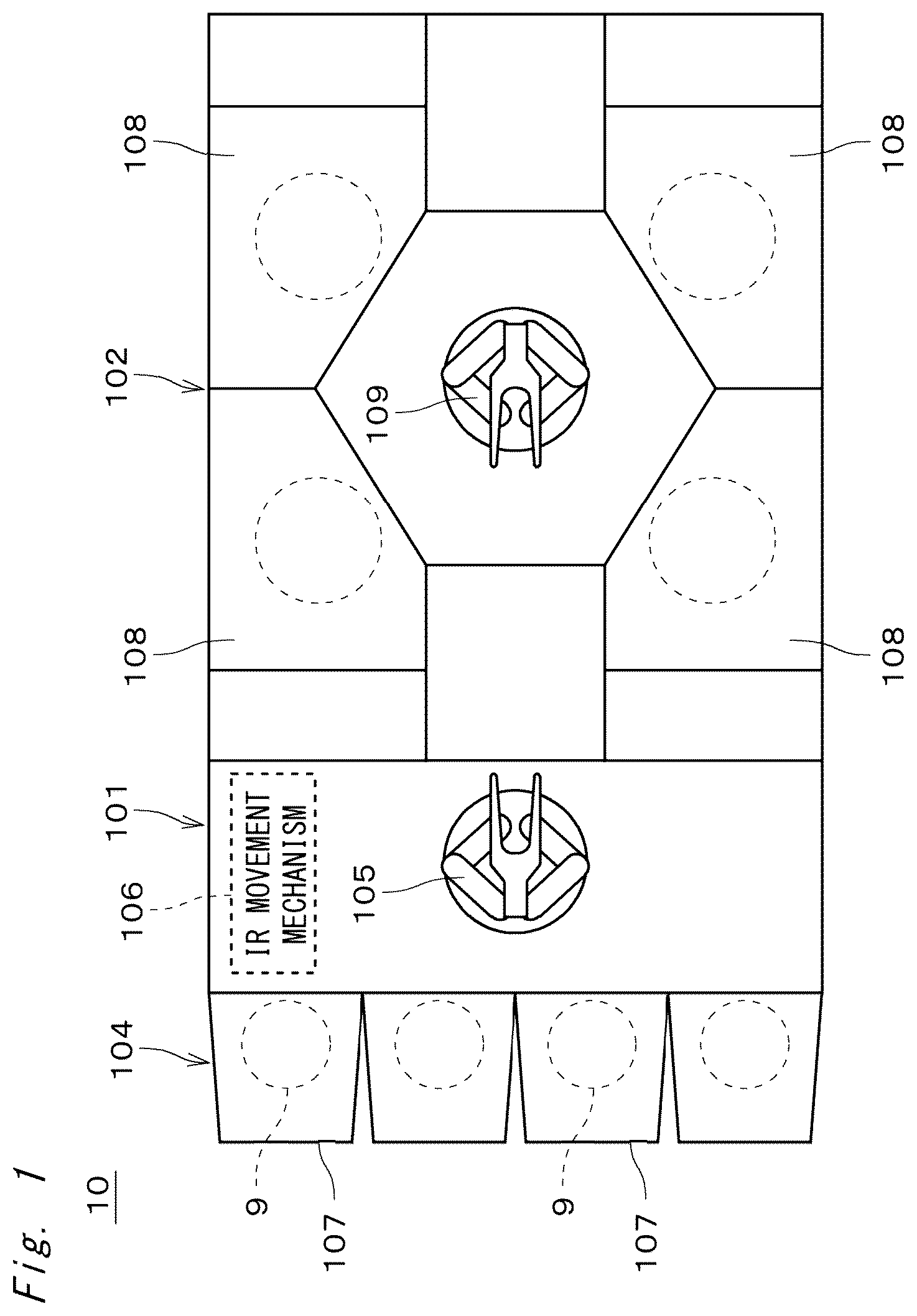 Patent US12496622 Figure 1 – Substrate processing apparatus