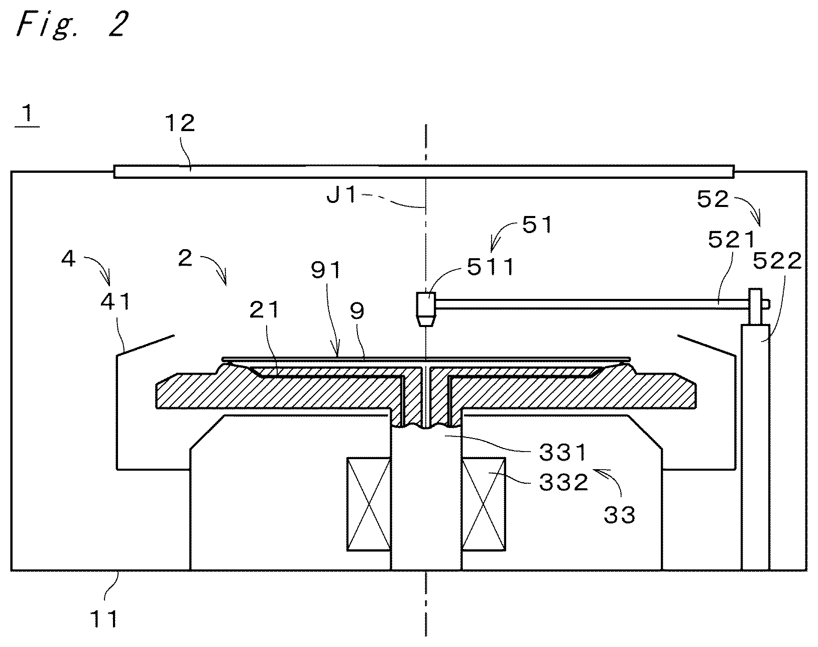 Patent US12496622 Figure 2 – Substrate processing apparatus